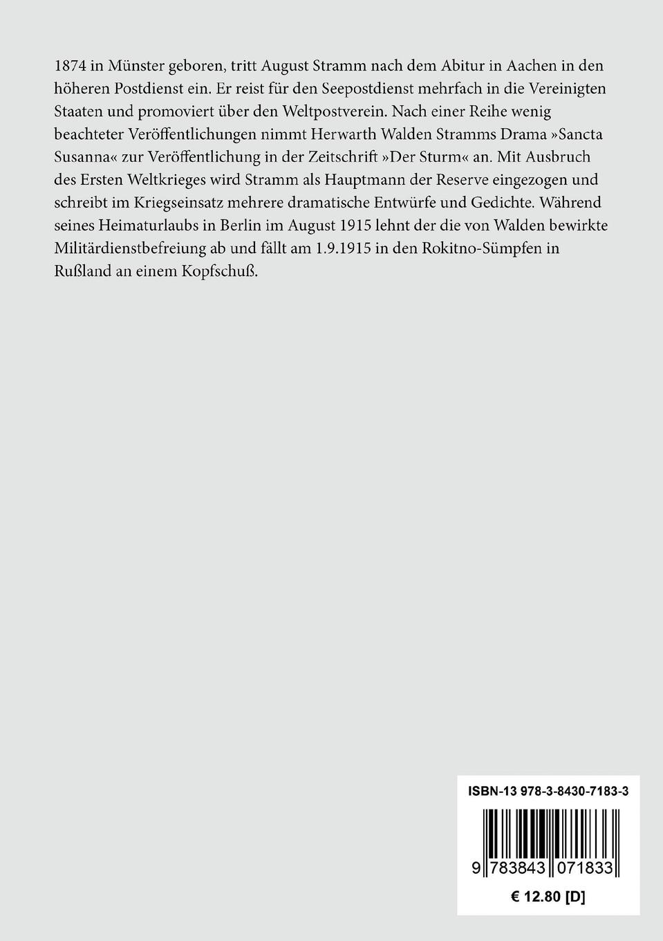 Rückseitencover Dramen