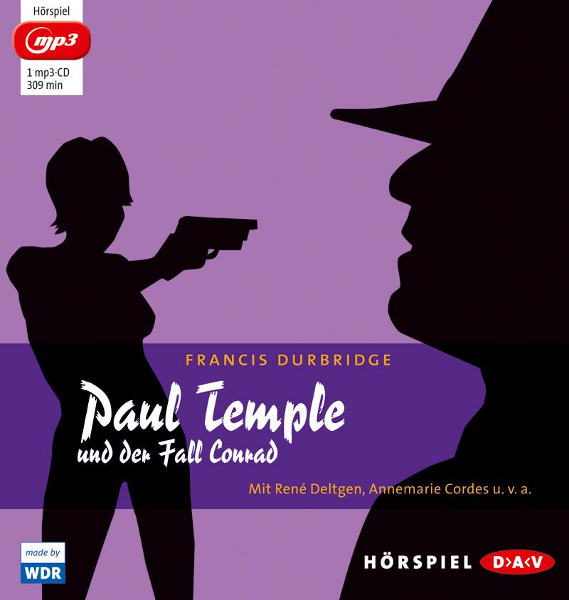 Vorderes Coverbild Paul Temple und der Fall Conrad