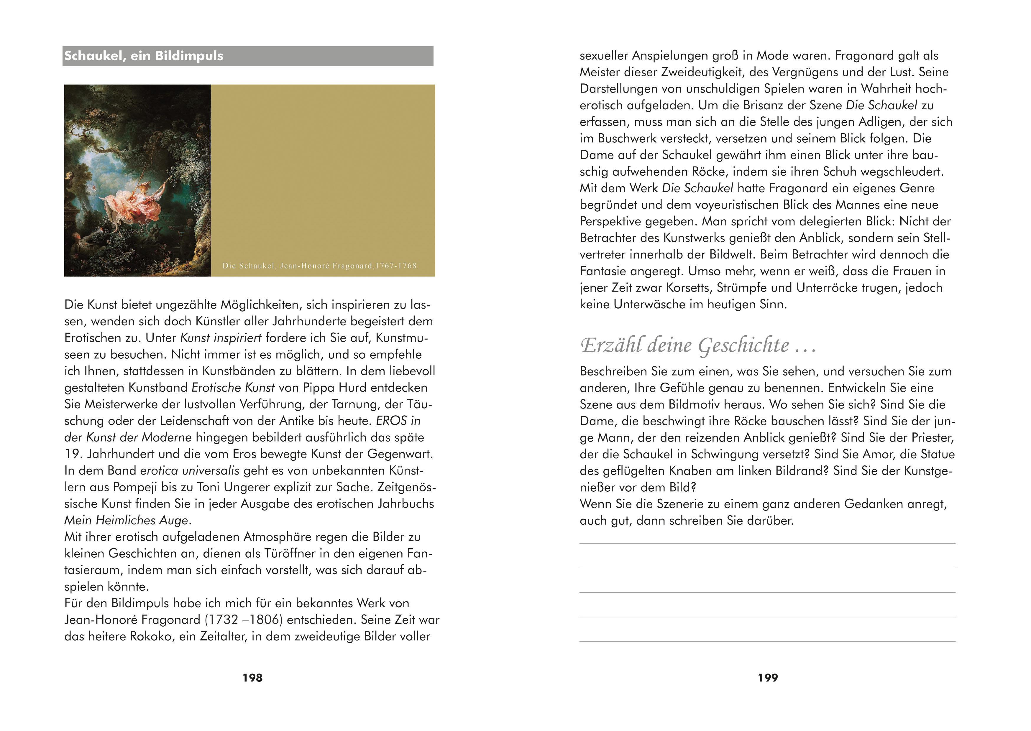 Beispielinhalt (Bild) Dirty Writing. Vom Schreiben schamloser Texte