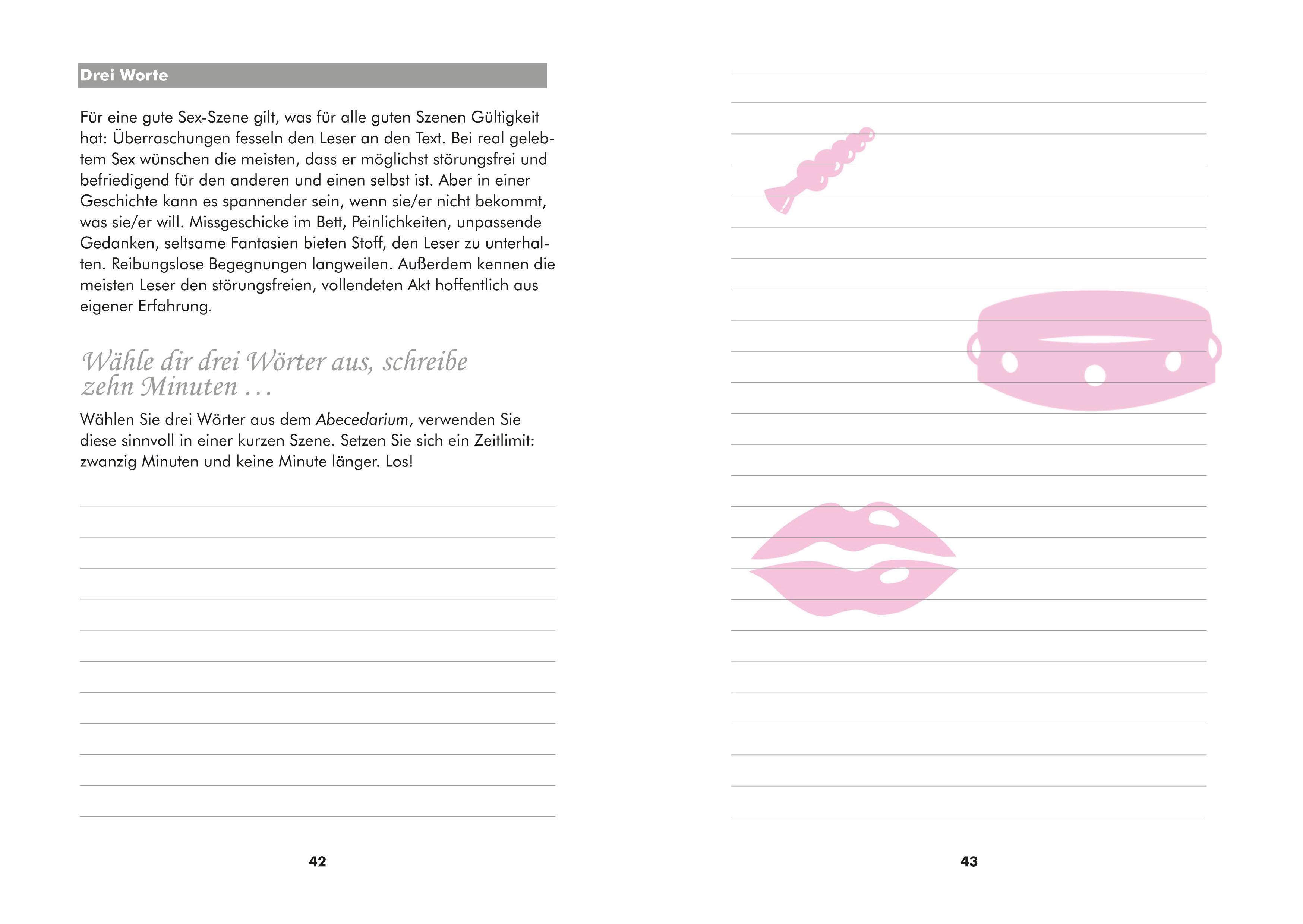 Beispielinhalt (Bild) Dirty Writing. Vom Schreiben schamloser Texte