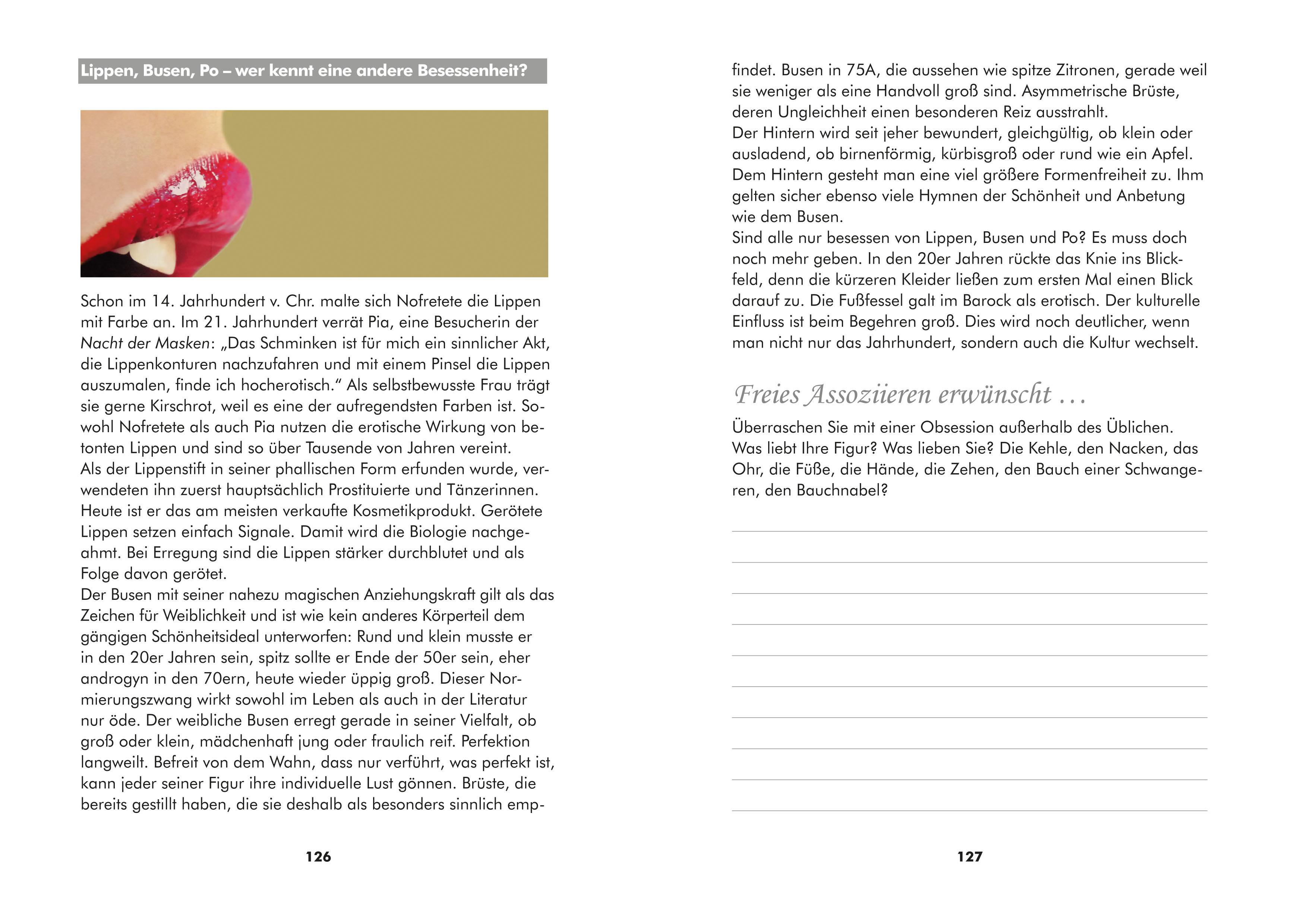 Beispielinhalt (Bild) Dirty Writing. Vom Schreiben schamloser Texte