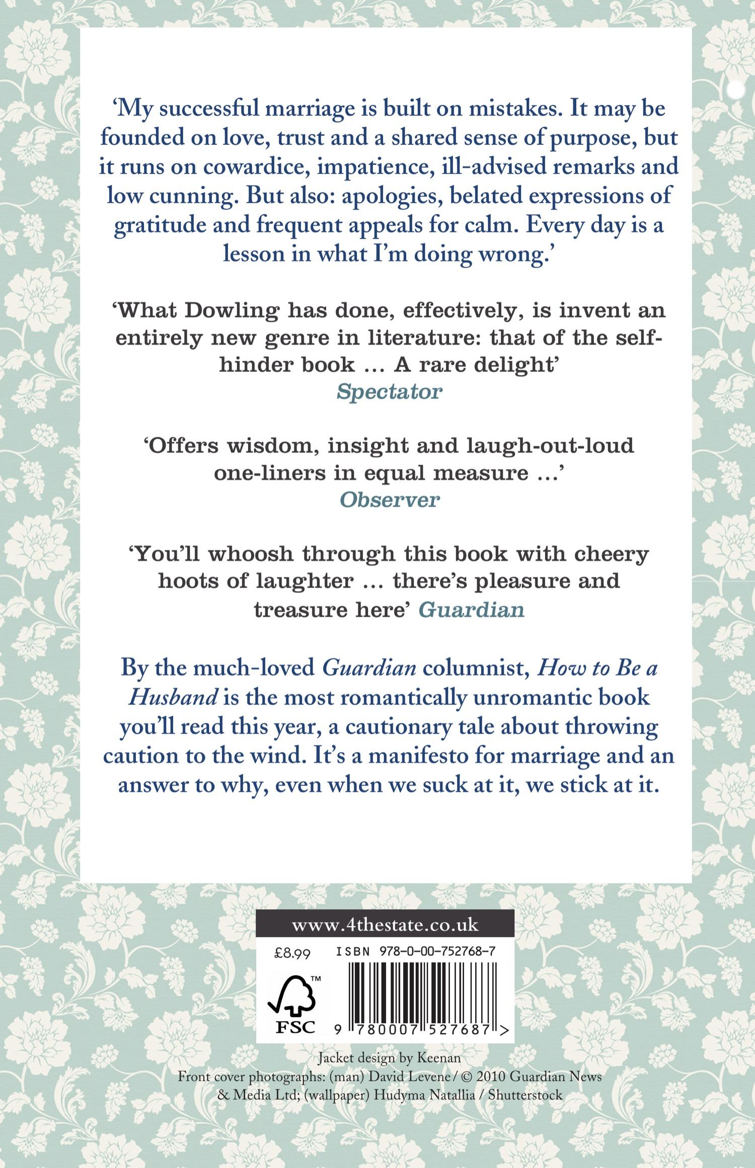 Rückseitencover How to Be a Husband