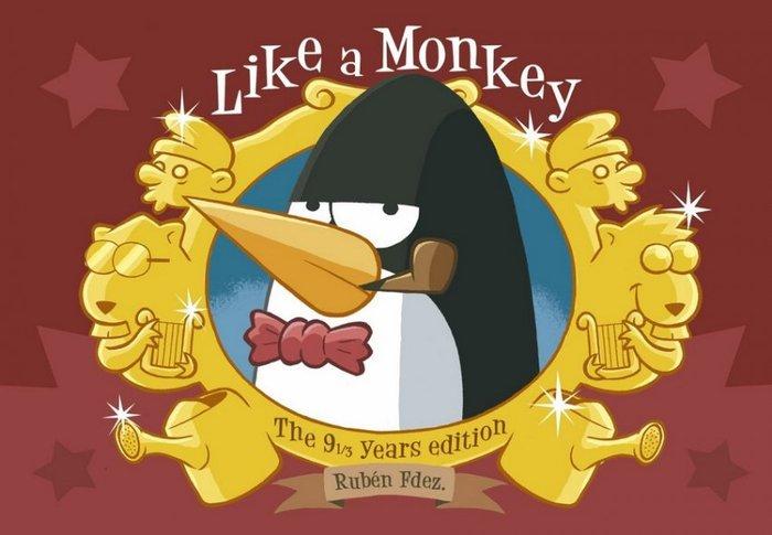 Vorderes Coverbild Like a monkey, The 9 1-3 years edition