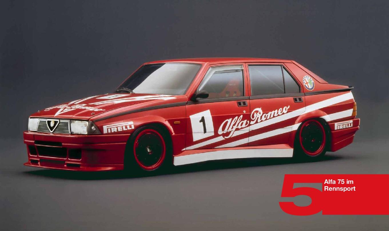 Beispielinhalt (Bild) Alfa Romeo 75
