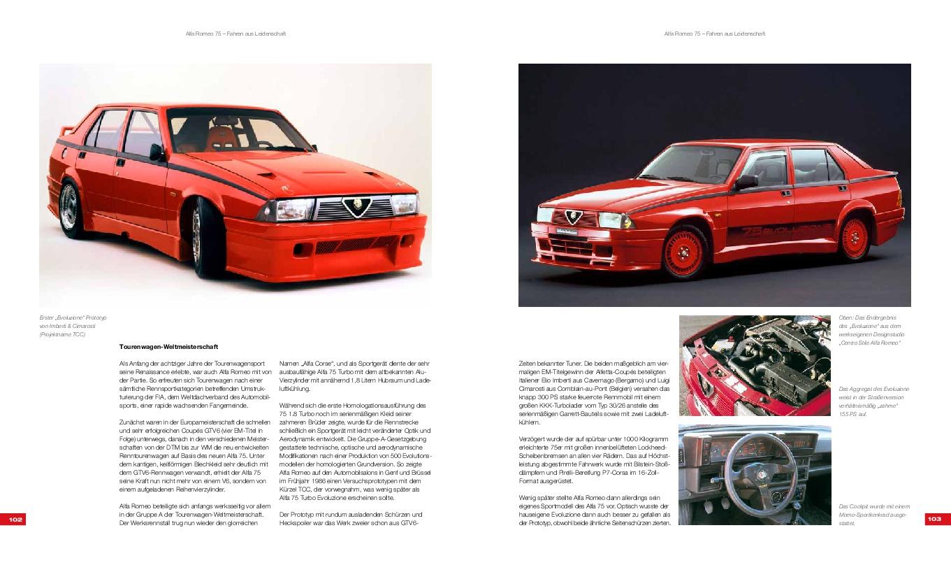 Beispielinhalt (Bild) Alfa Romeo 75