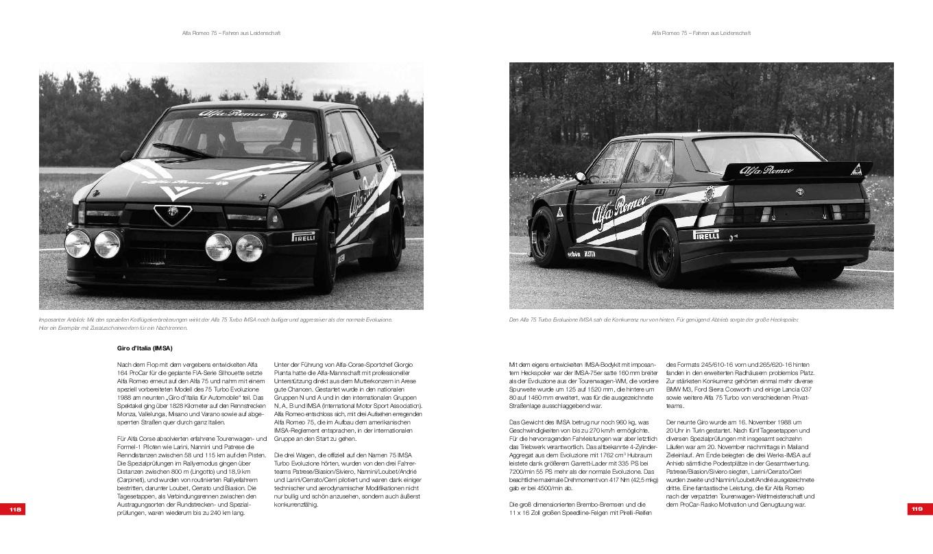 Beispielinhalt (Bild) Alfa Romeo 75