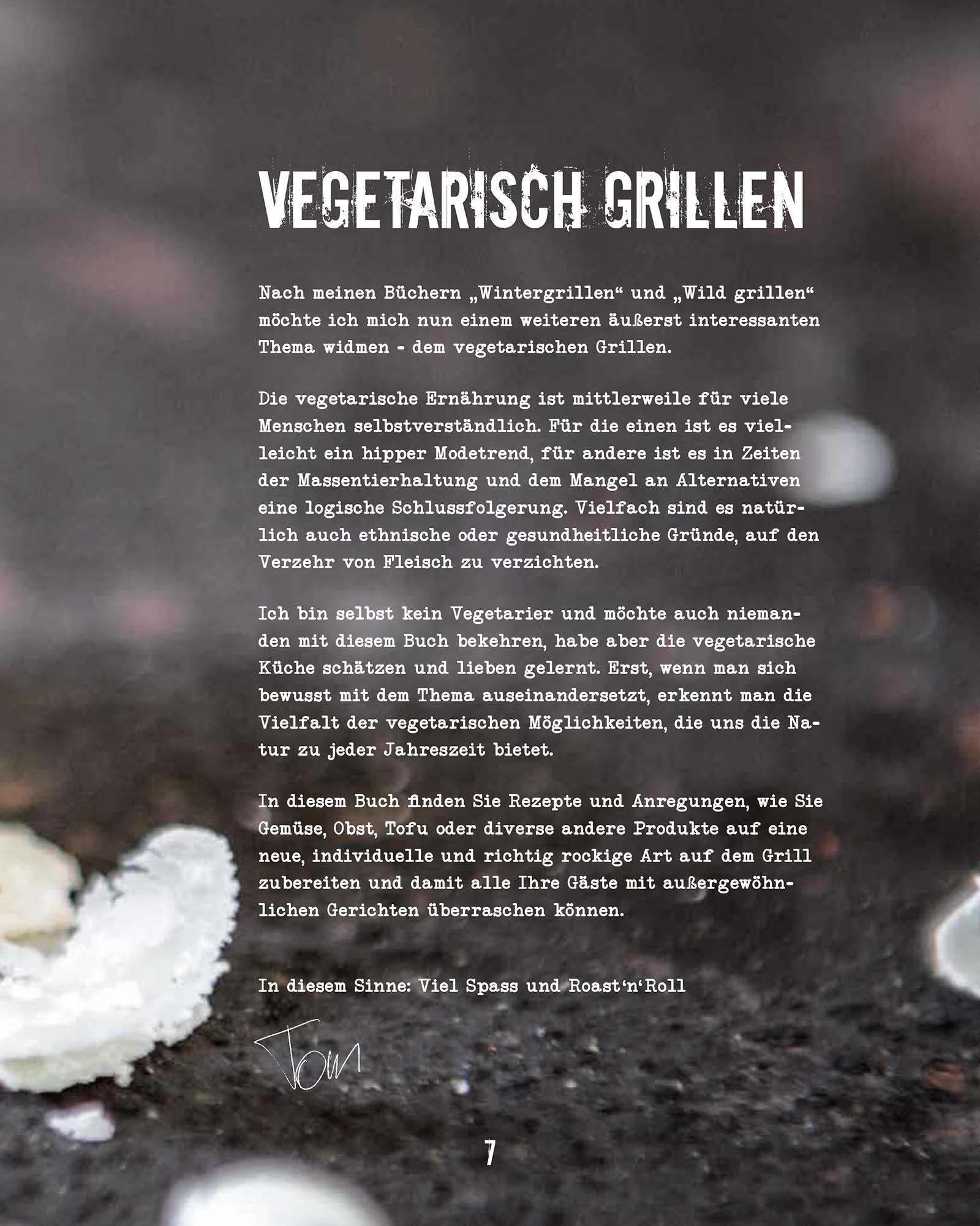 Beispielinhalt (Bild) Vegetarisch Grillen