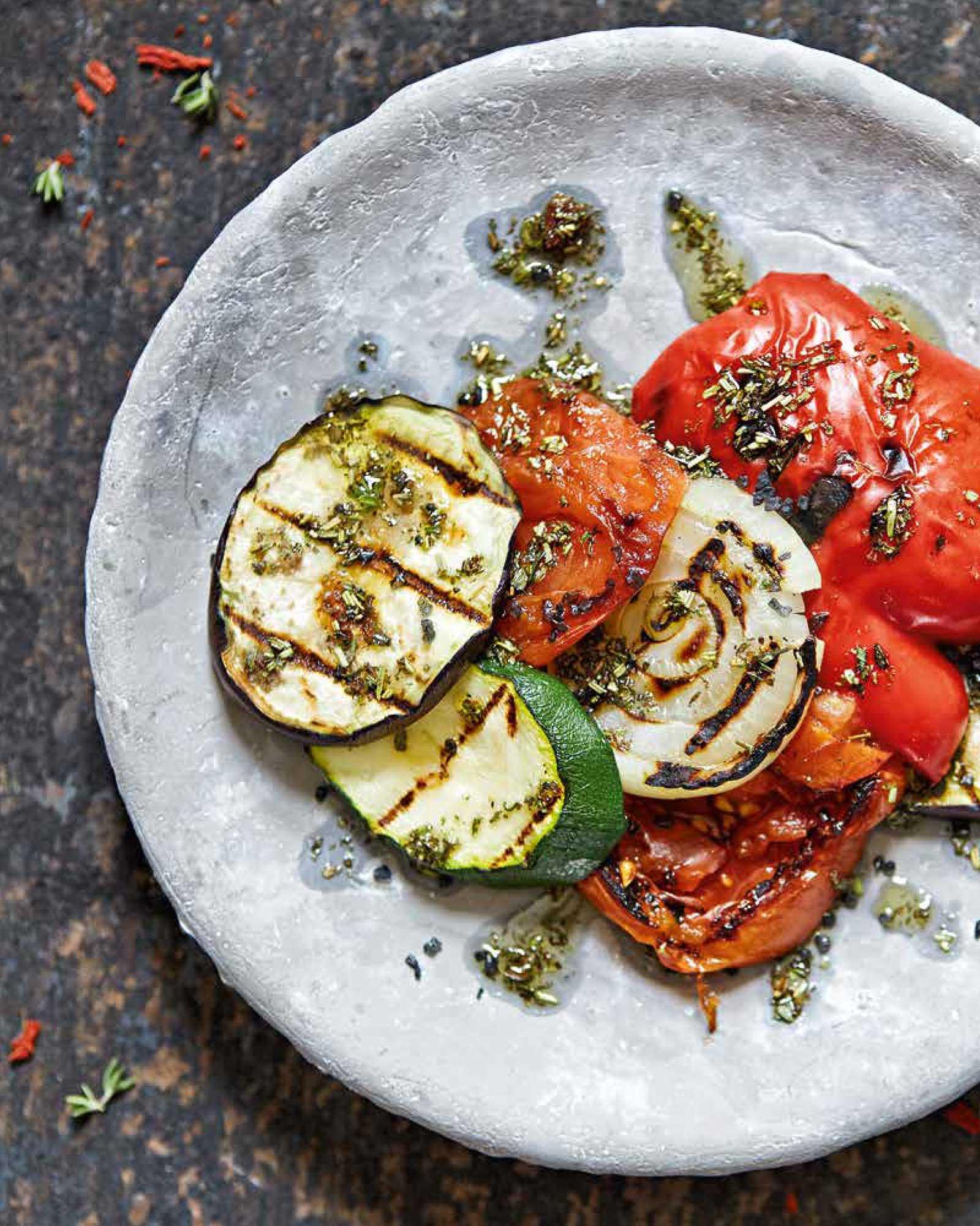 Beispielinhalt (Bild) Vegetarisch Grillen