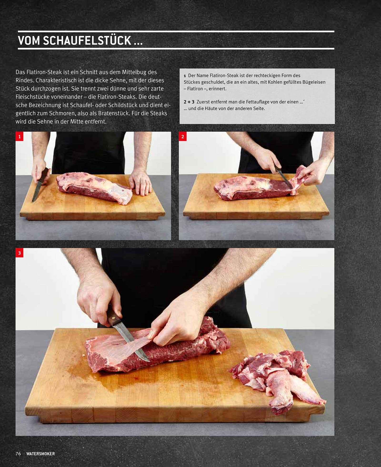 Beispielinhalt (Bild) Das große Watersmoker Buch