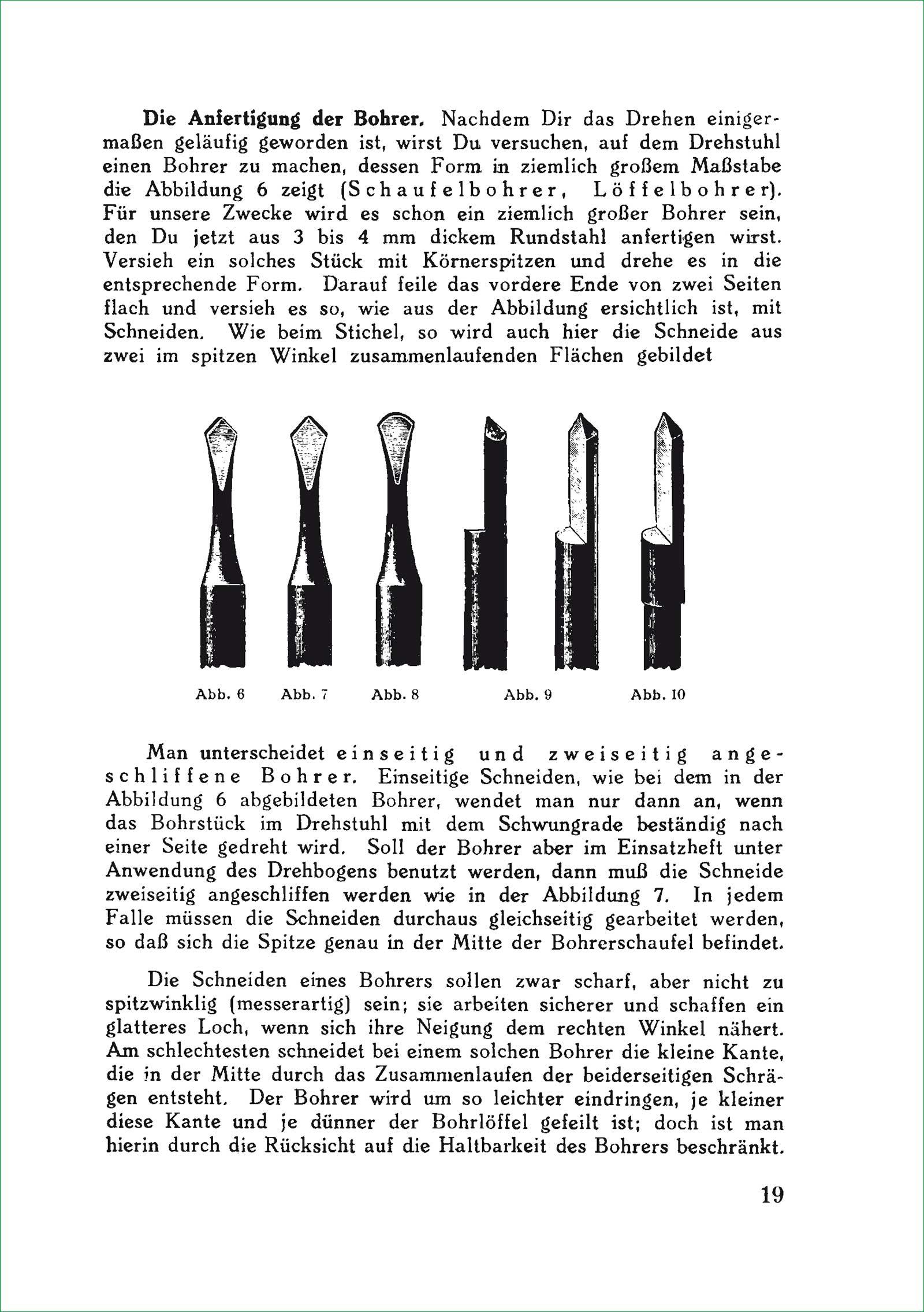 Beispielinhalt (Bild) Leitfaden für die Uhrmacherlehre