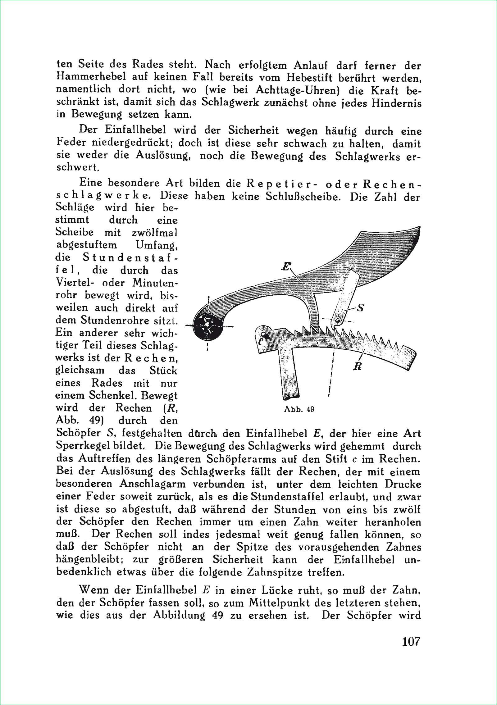 Beispielinhalt (Bild) Leitfaden für die Uhrmacherlehre