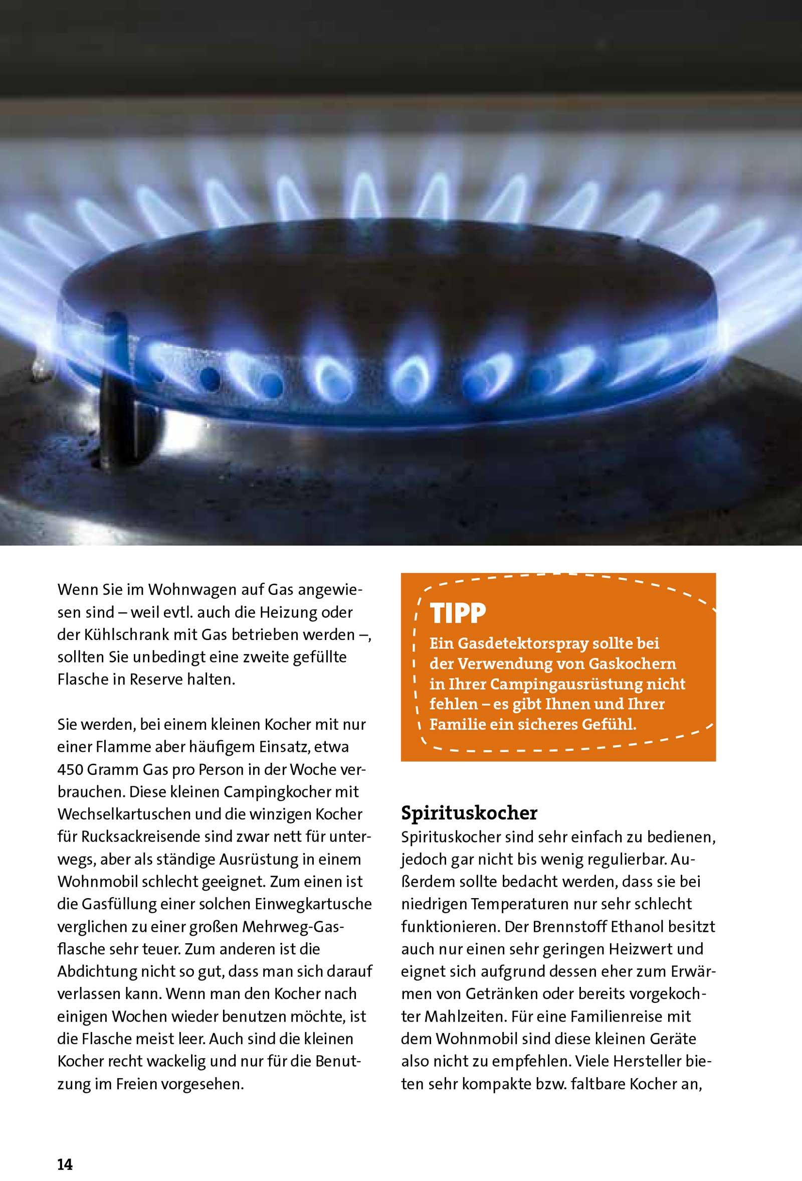 Beispielinhalt (Bild) ADAC - Das Campingkochbuch