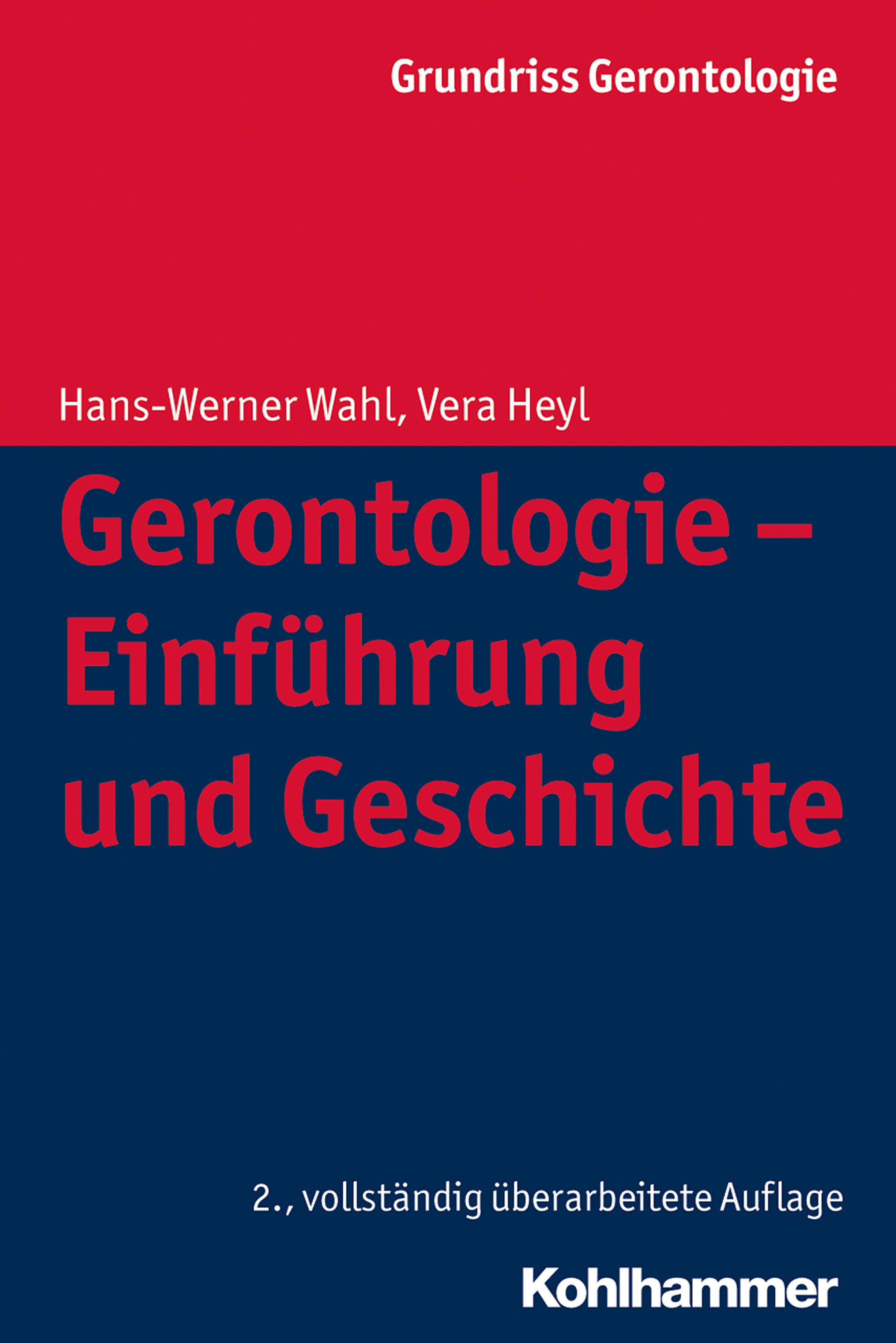 Vorderes Coverbild Gerontologie - Einführung und Geschichte