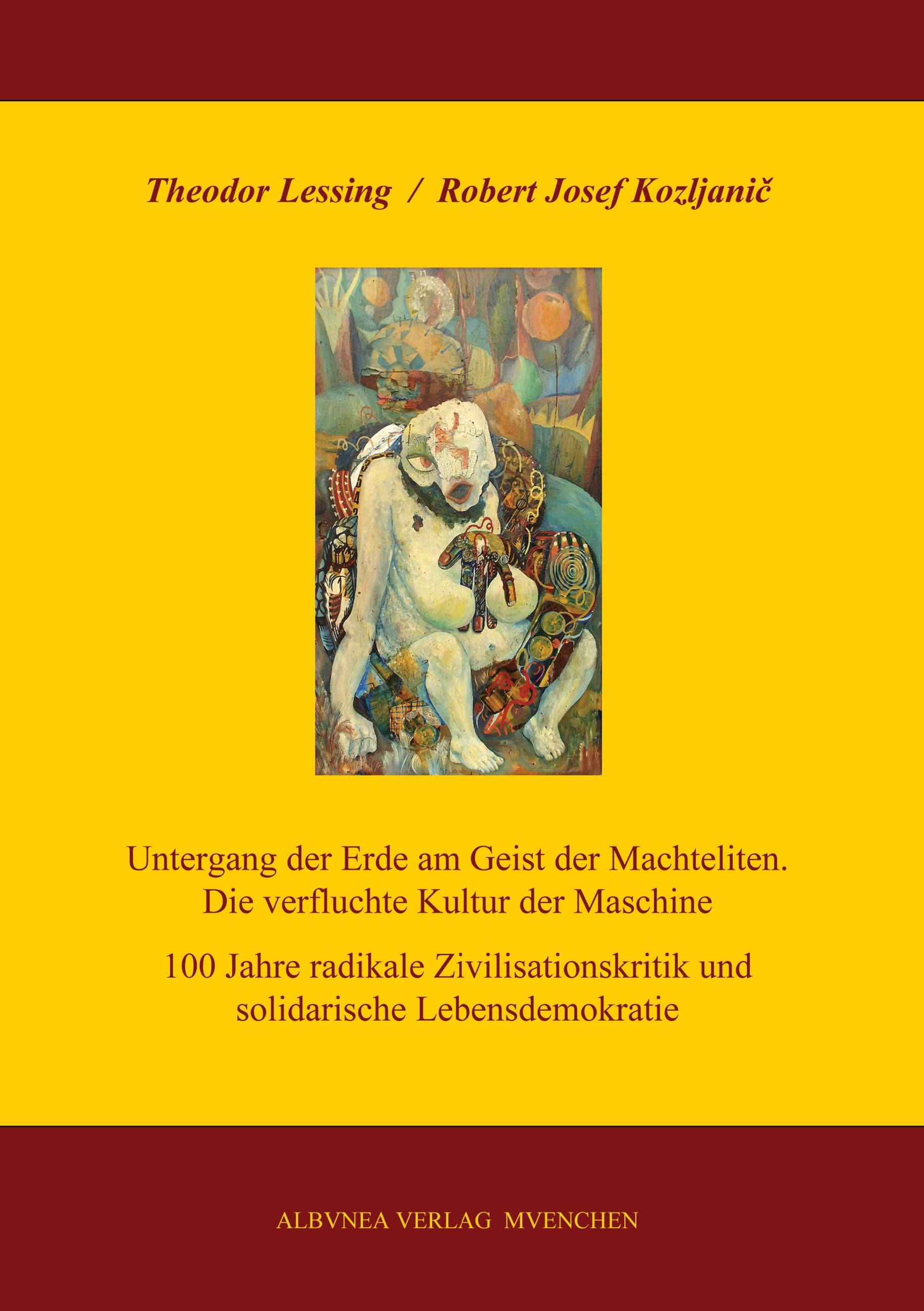 Vorderes Coverbild Untergang der Erde am Geist der Machteliten. Die verfluchte Kultur der Maschine