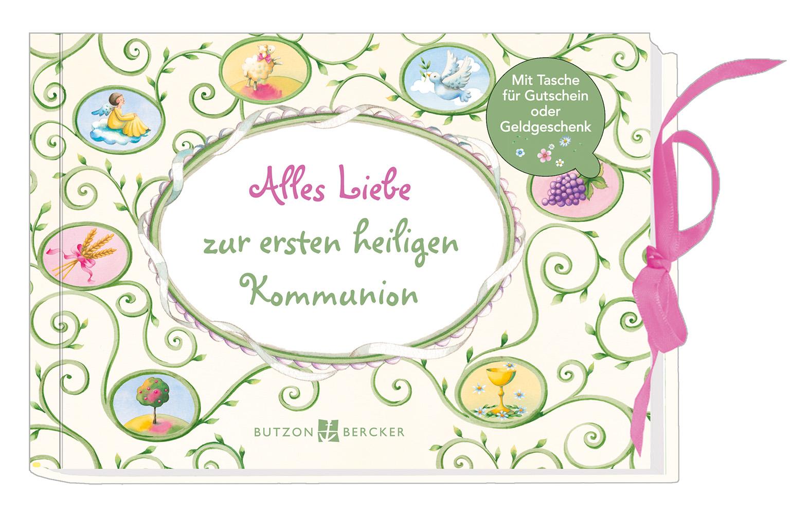 Vorderes Coverbild Alles Liebe zur ersten heiligen Kommunion