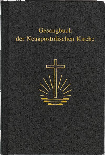 Vorderes Coverbild Gesangbuch der Neuapostolischen Kirche, Melodienausgabe (einstimmig), Kunstleder