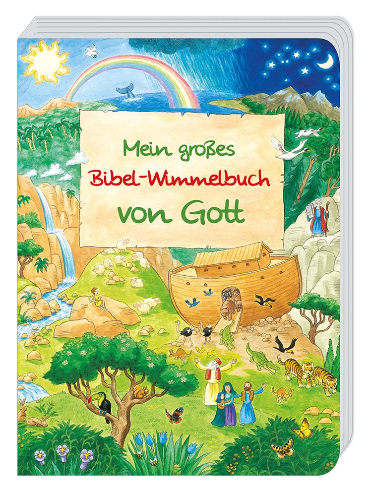 Vorderes Coverbild Mein großes Bibel-Wimmelbuch von Gott