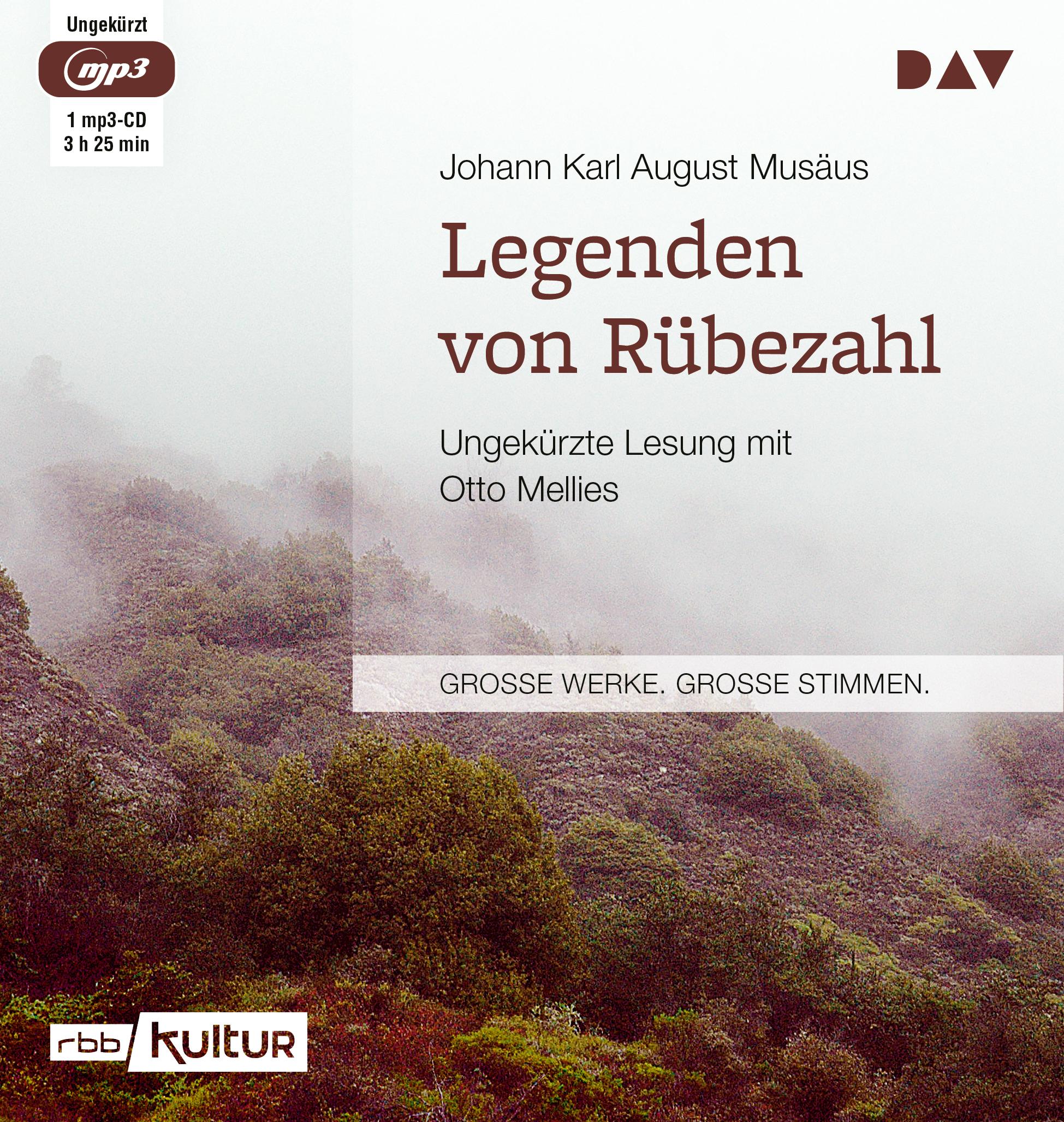 Vorderes Coverbild Legenden von Rübezahl