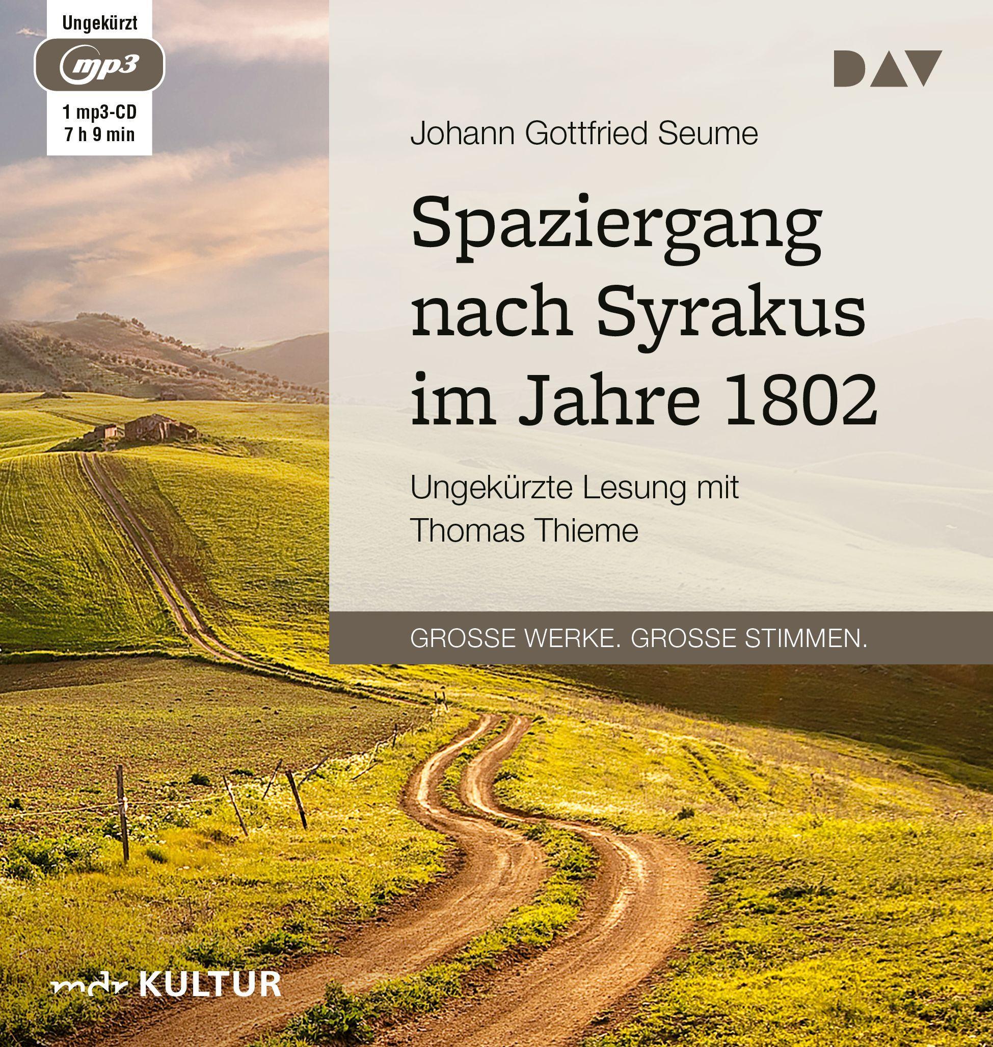 Vorderes Coverbild Spaziergang nach Syrakus im Jahre 1802