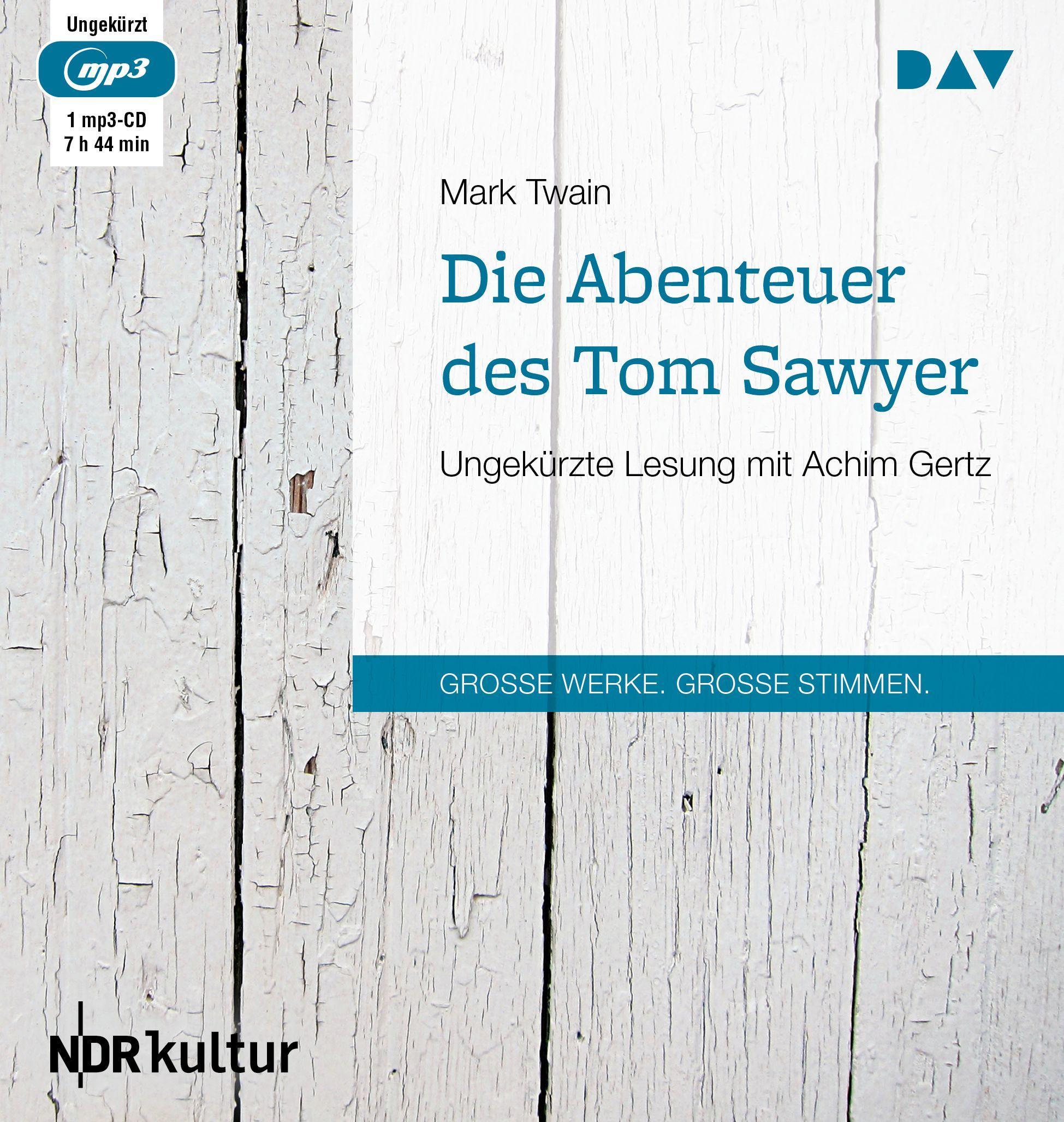 Vorderes Coverbild Die Abenteuer des Tom Sawyer