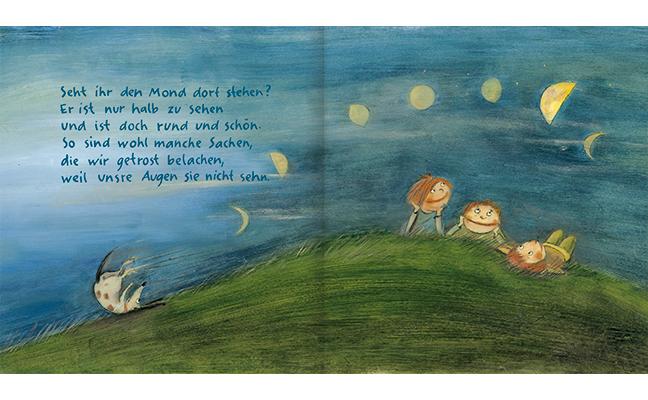 Beispielinhalt (Bild) Der Mond ist aufgegangen