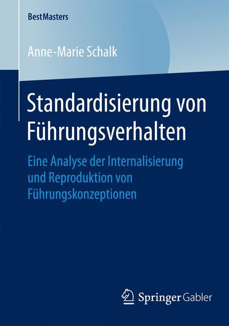 Vorderes Coverbild Standardisierung von Führungsverhalten