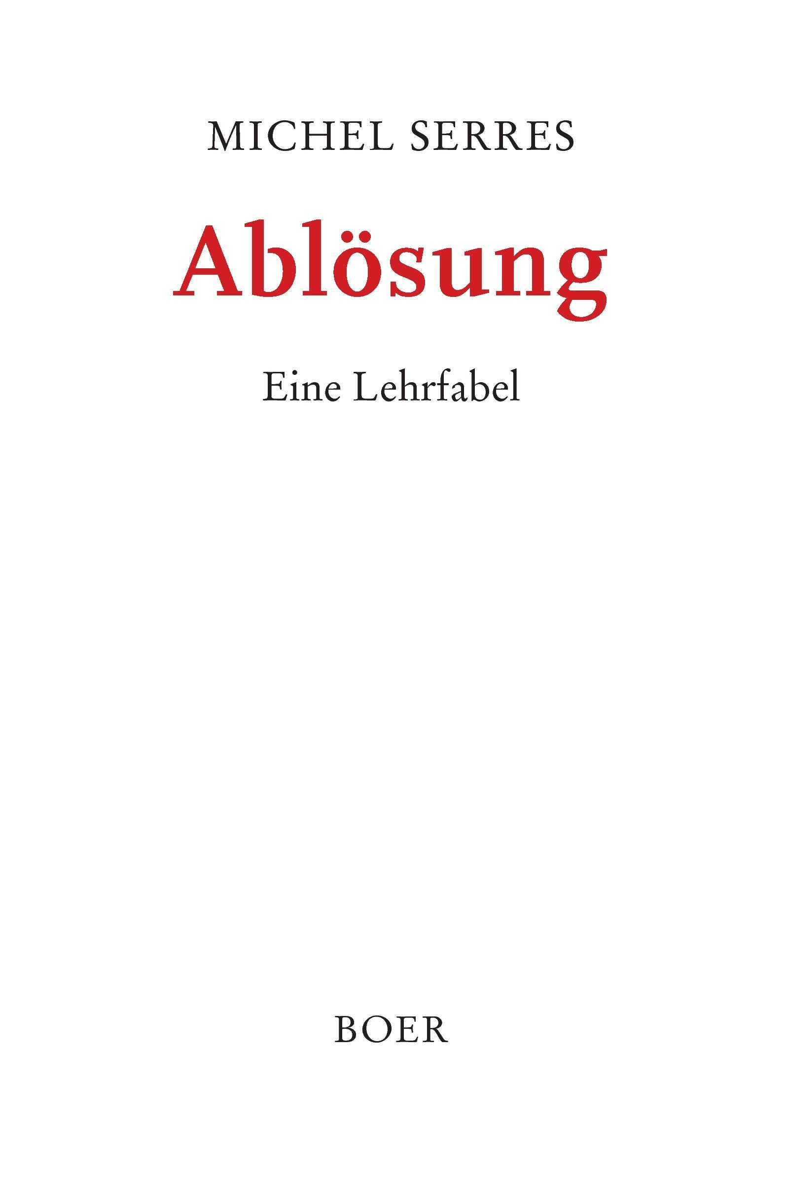Vorderes Coverbild Ablösung