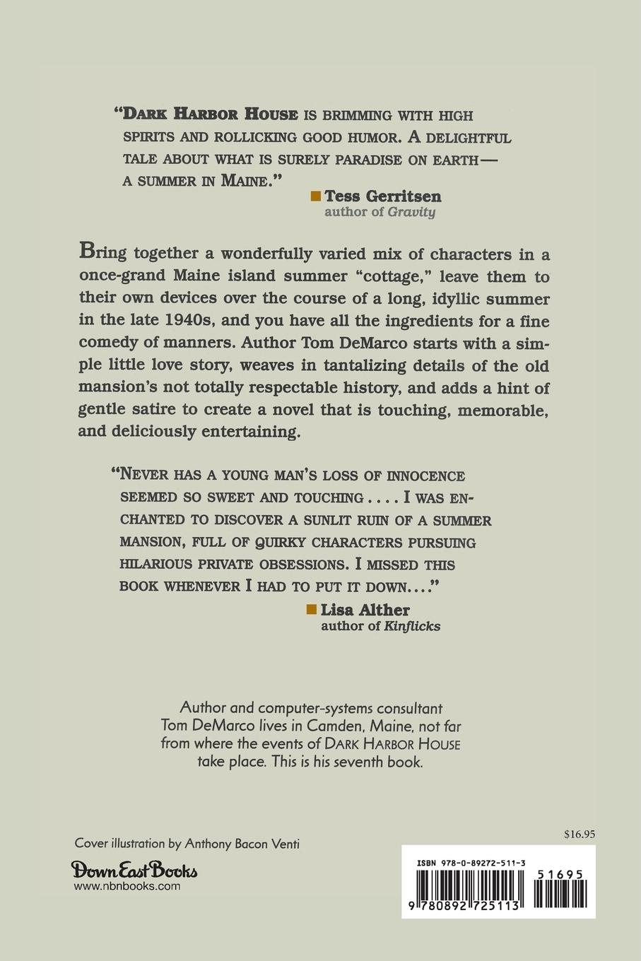 Rückseitencover Dark Harbor House