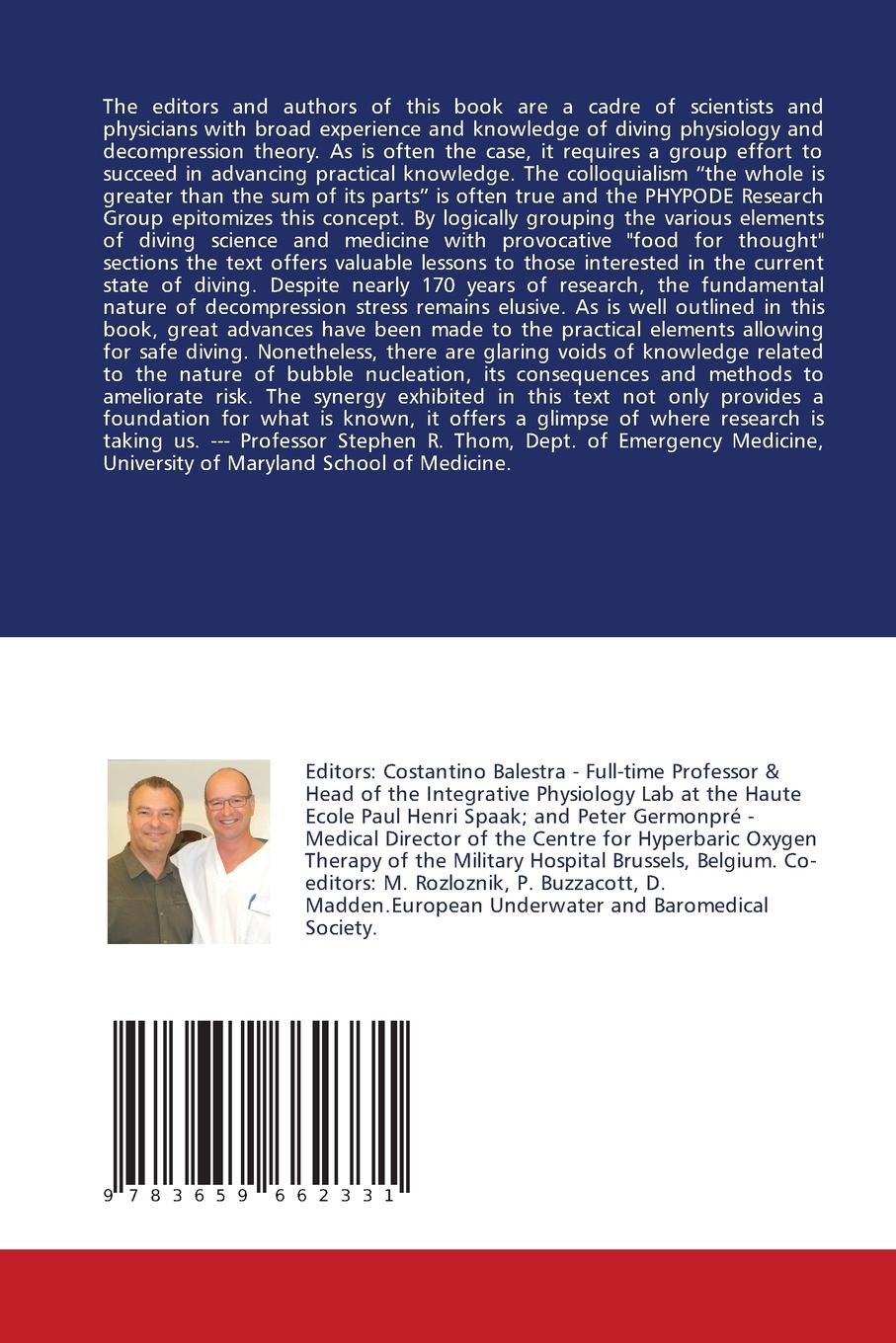 Rückseitencover The Science of Diving