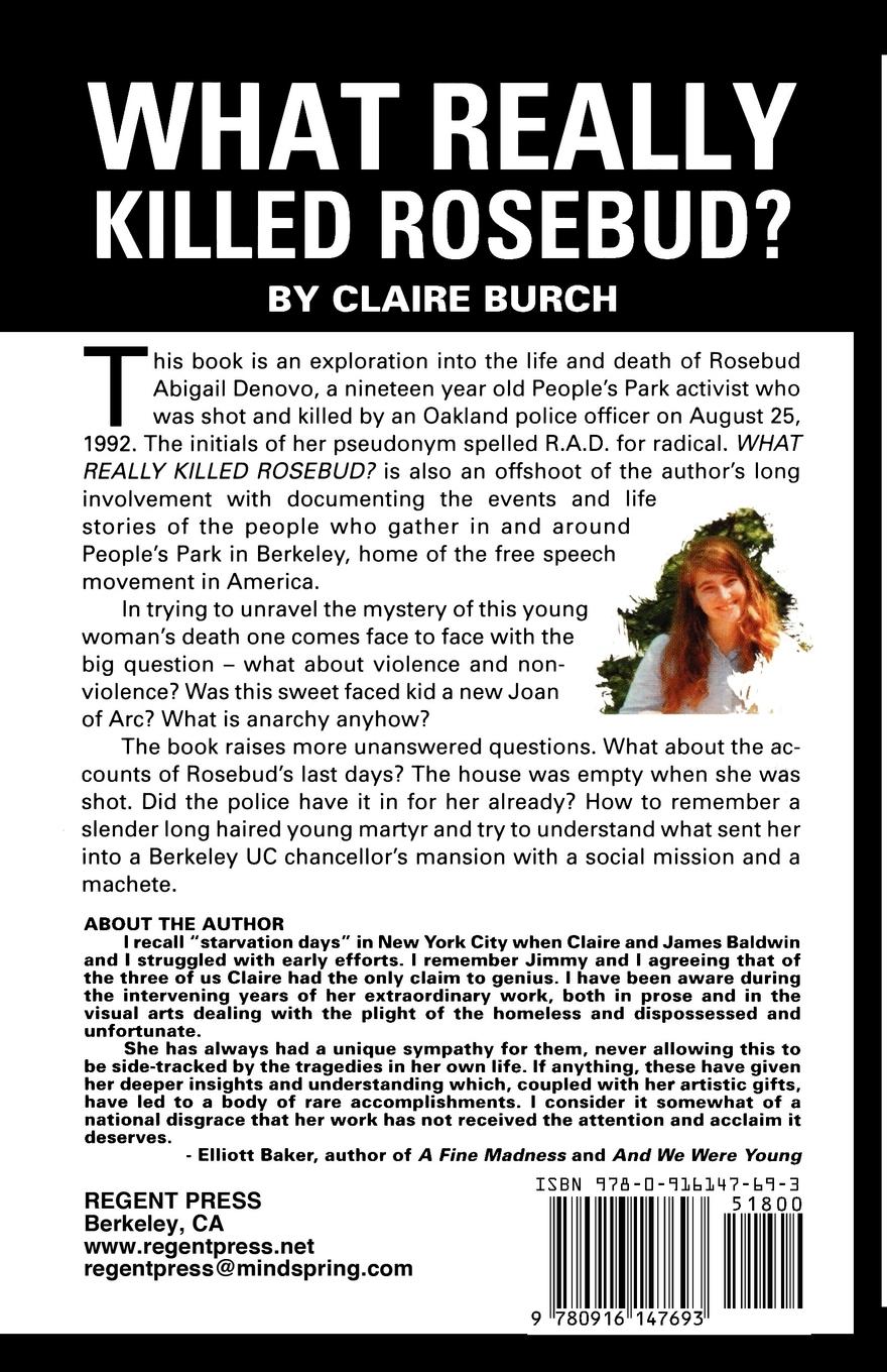 Rückseitencover WHAT REALLY KILLED ROSEBUD?