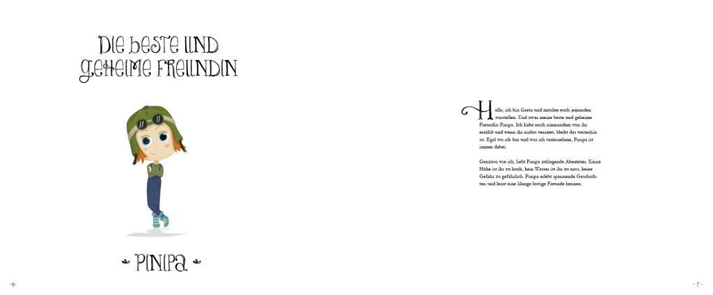 Beispielinhalt (Bild) Pinipas Abenteuer 1