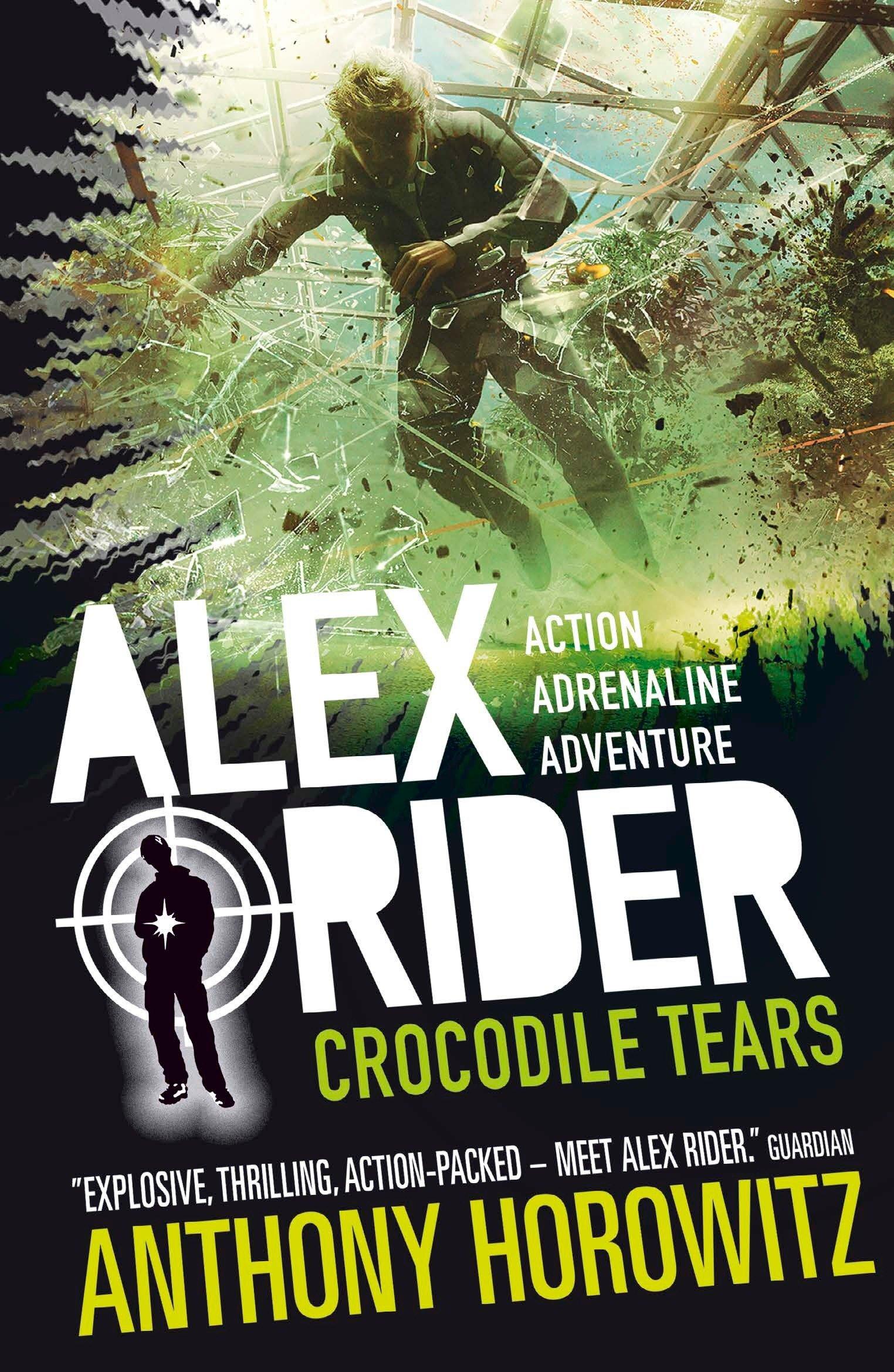 Vorderes Coverbild Alex Rider 08. Crocodile Tears. 15th Anniversary Edition