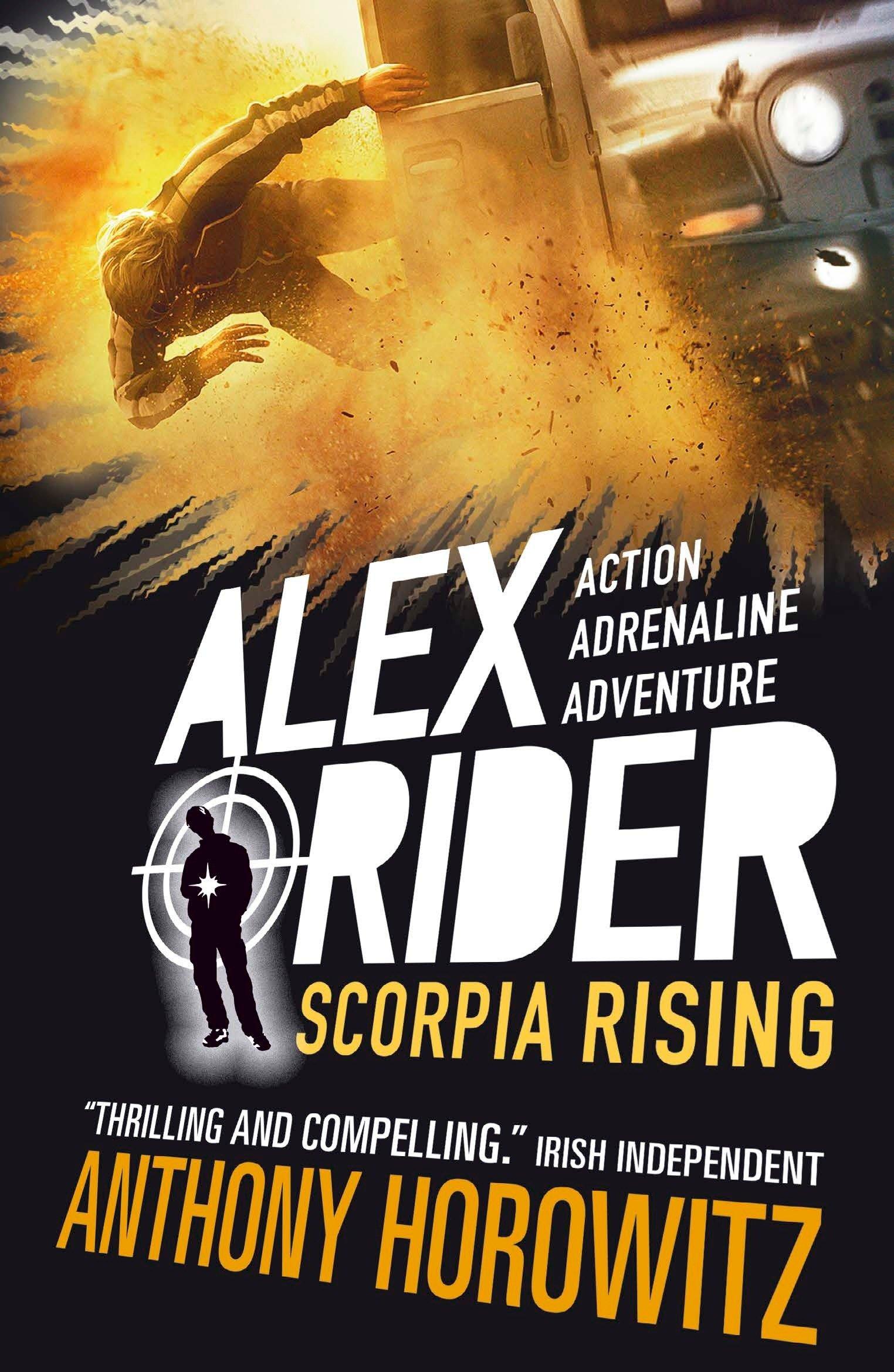 Vorderes Coverbild Alex Rider 09: Scorpia Rising. 15th Anniversary Edition