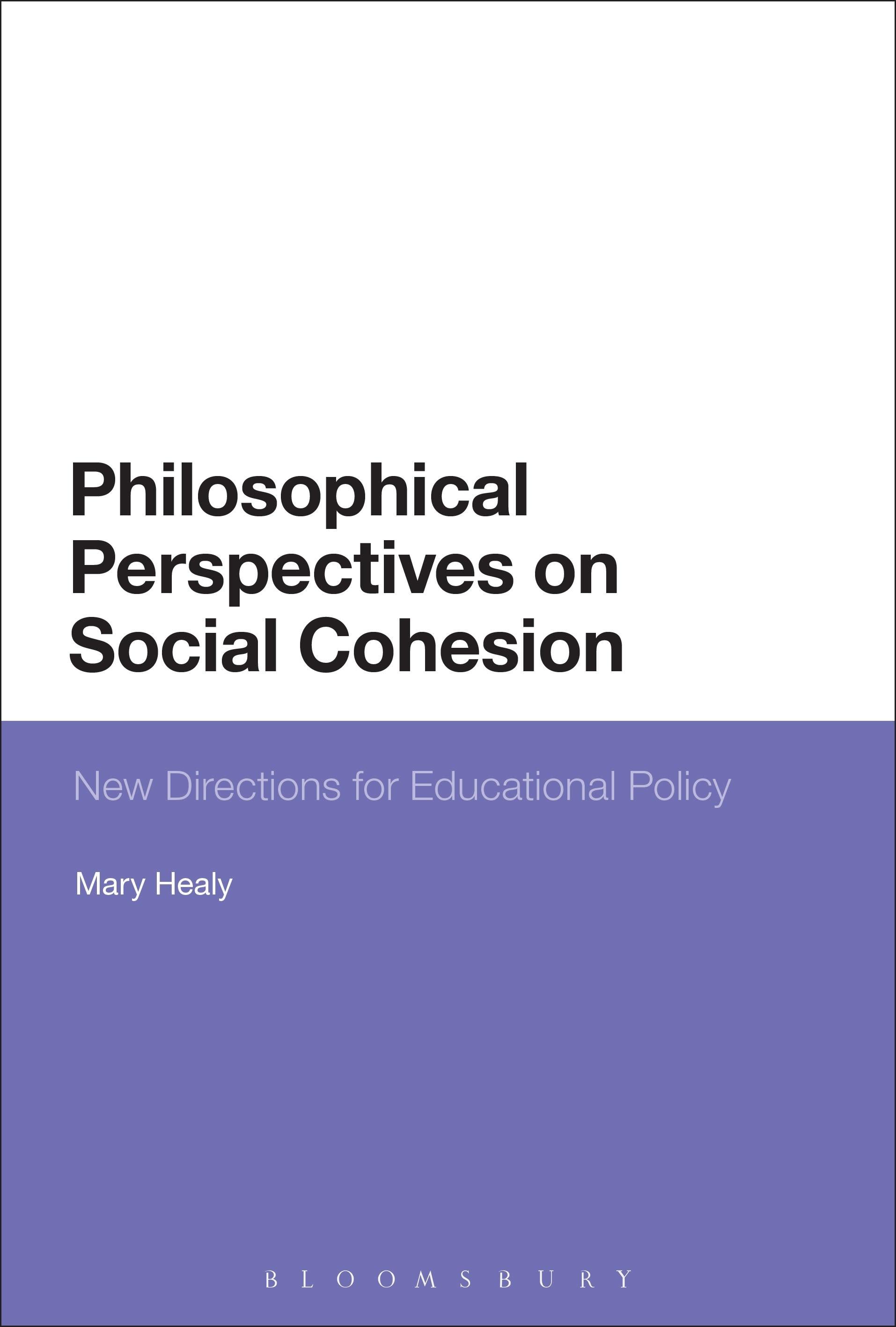Vorderes Coverbild Philosophical Perspectives on Social Cohesion