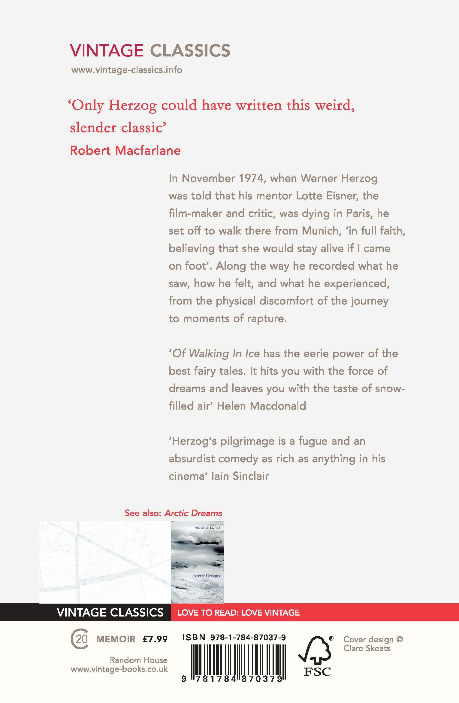 Rückseitencover Of Walking In Ice
