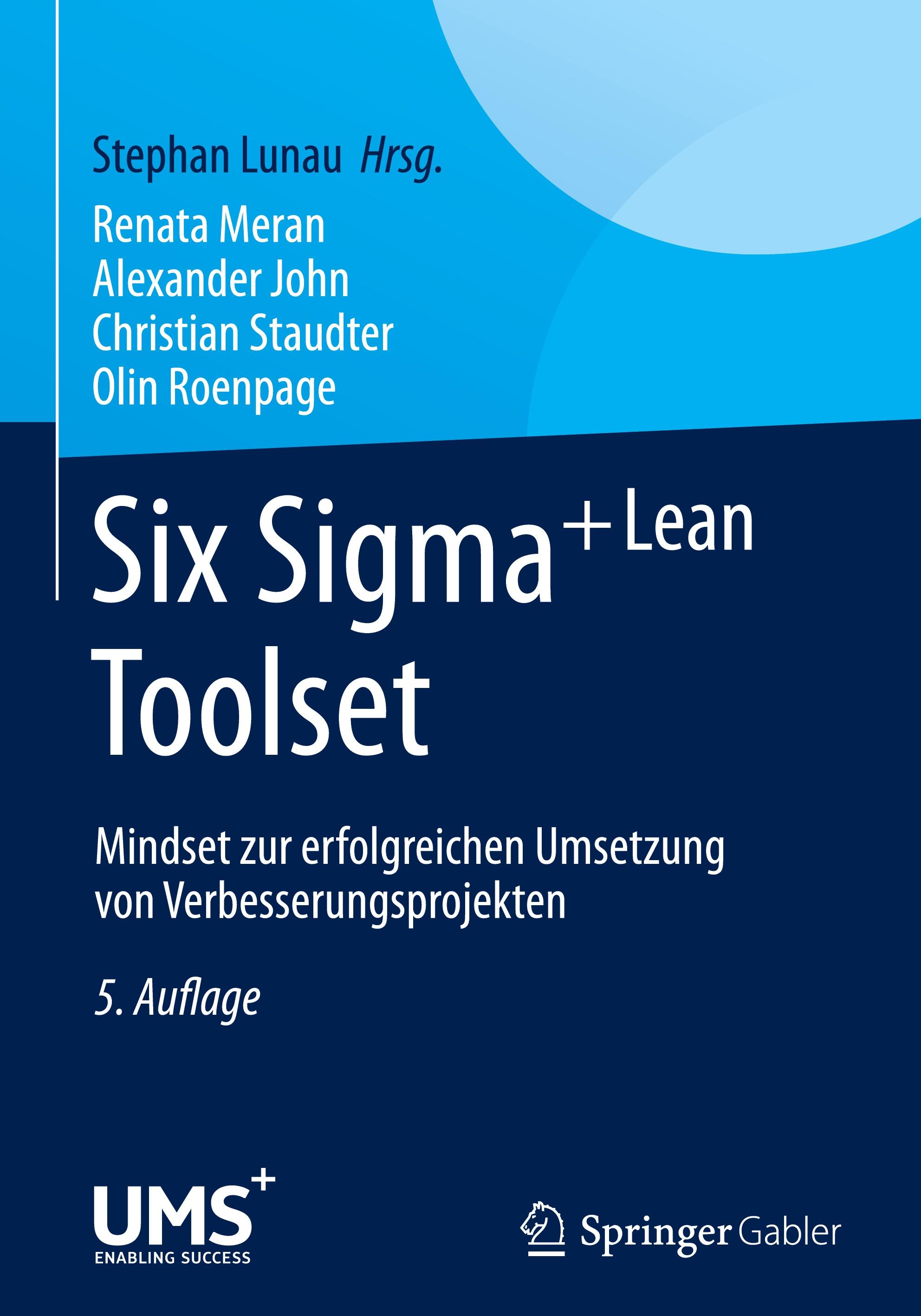 Vorderes Coverbild Six Sigma+Lean Toolset