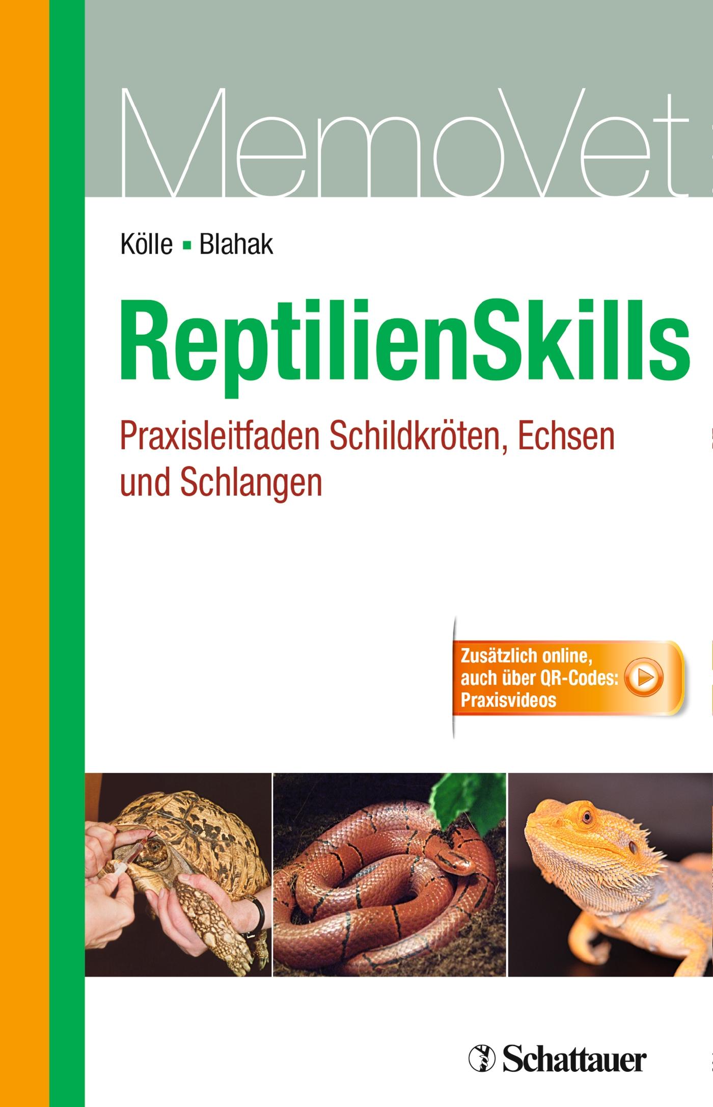Vorderes Coverbild ReptilienSkills - Praxisleitfaden Schildkröten, Echsen und Schlangen
