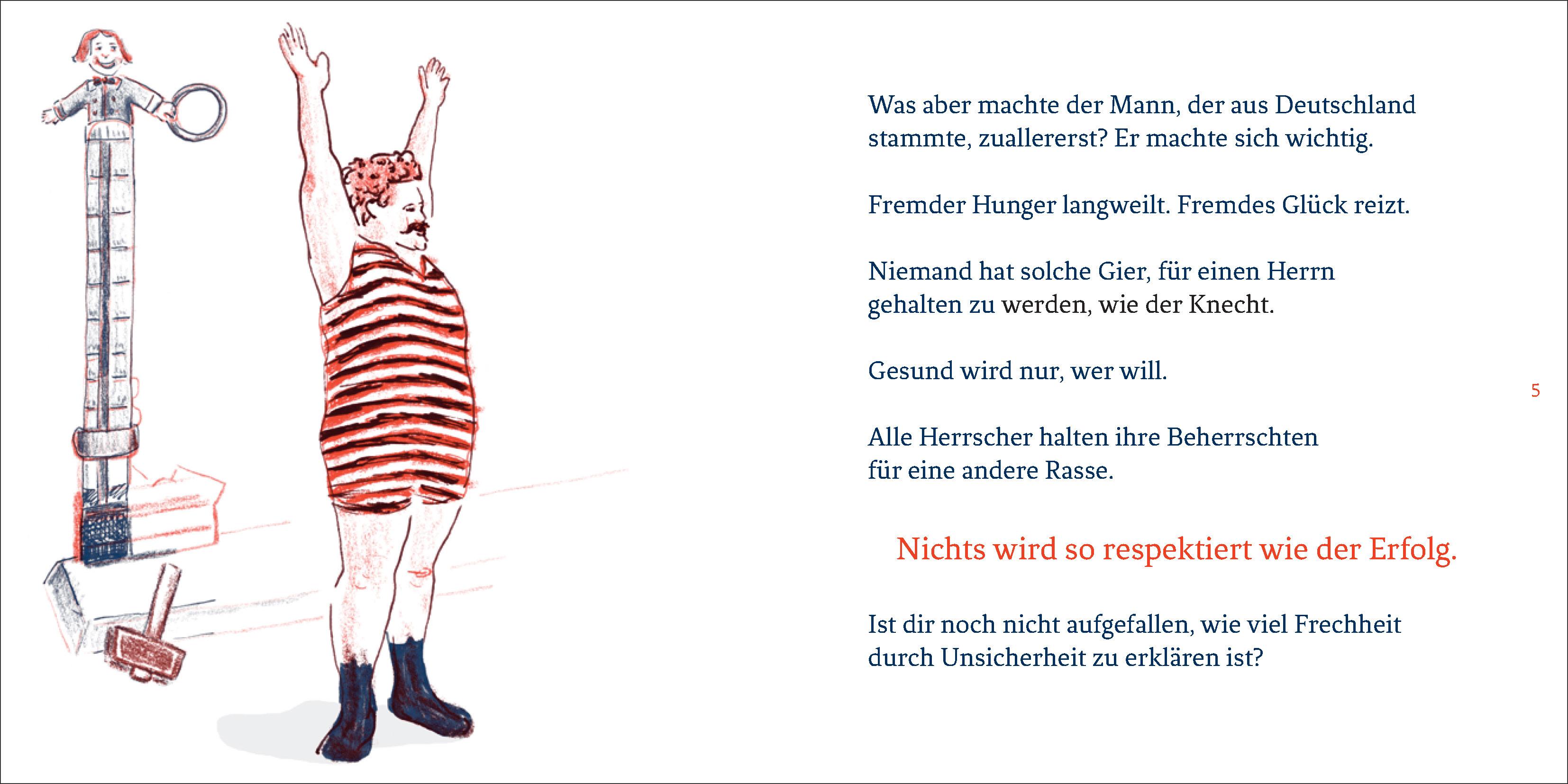 Beispielinhalt (Bild) Es geht nirgends so merkwürdig zu wie auf der Welt