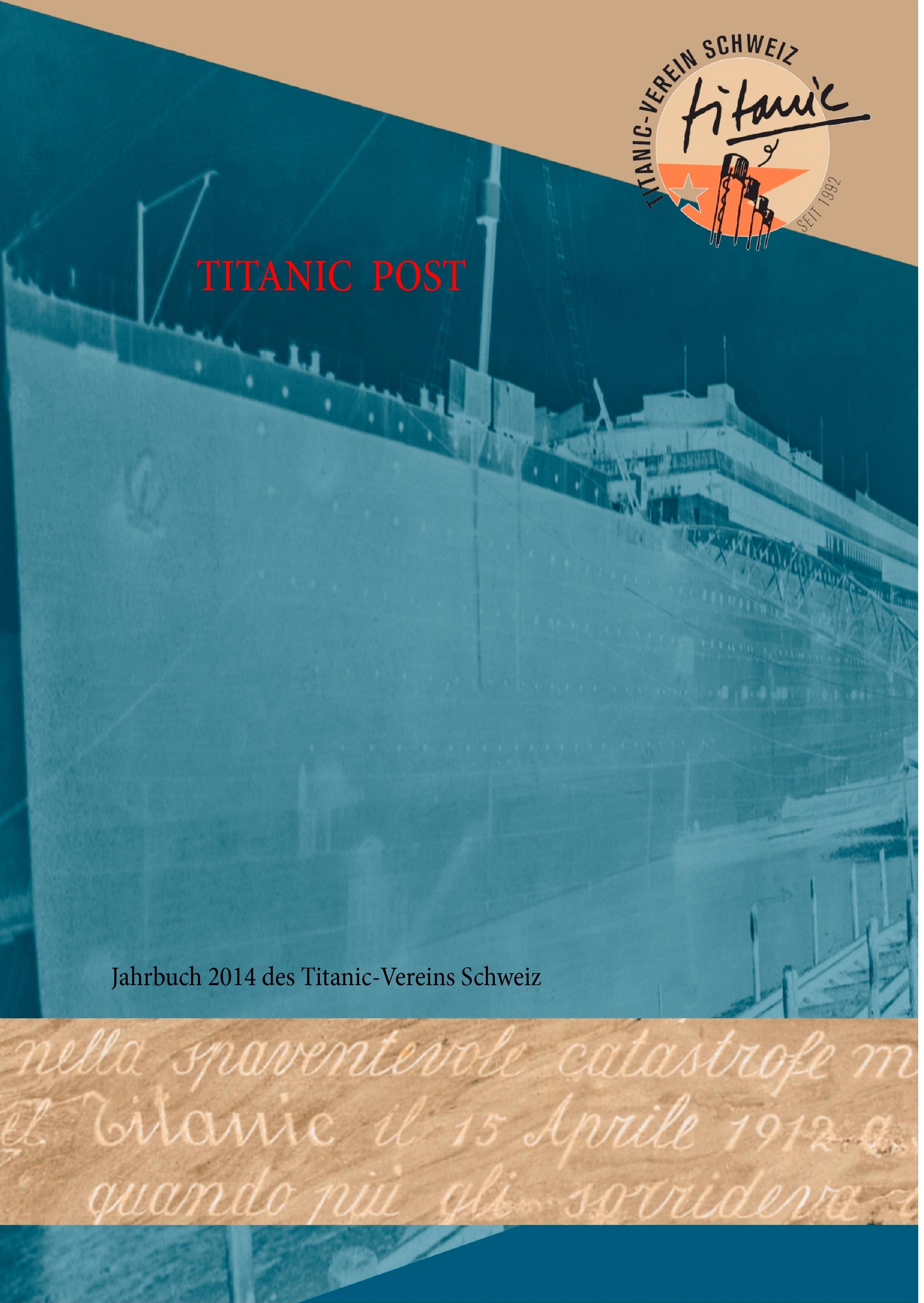 Vorderes Coverbild Titanic Post