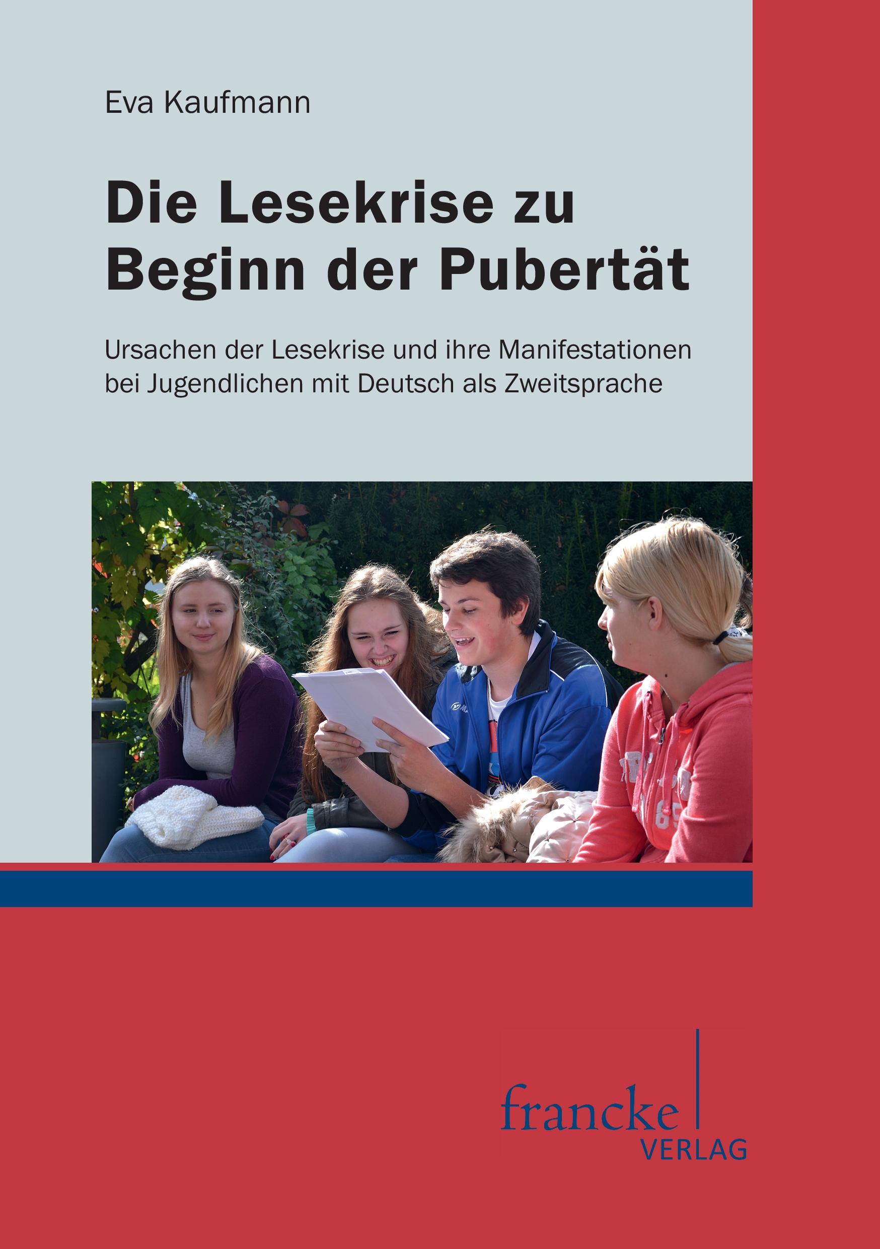 Vorderes Coverbild Die Lesekrise zu Beginn der Pubertät