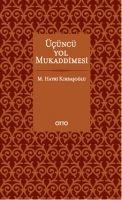 Vorderes Coverbild Ücüncü Yol Mukaddimesi