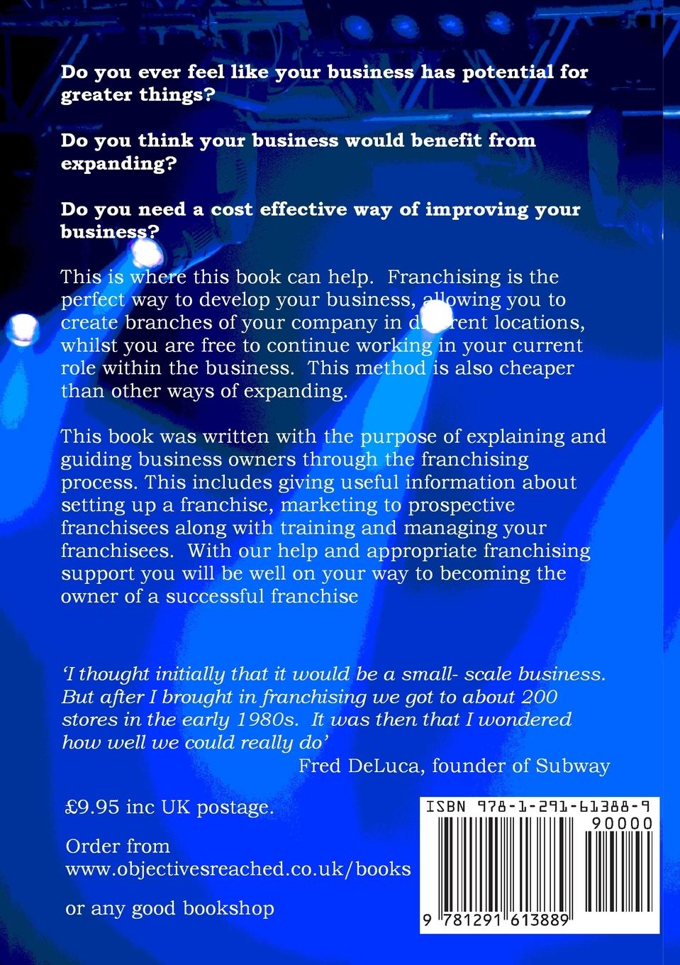 Rückseitencover Franchising Steps to Success