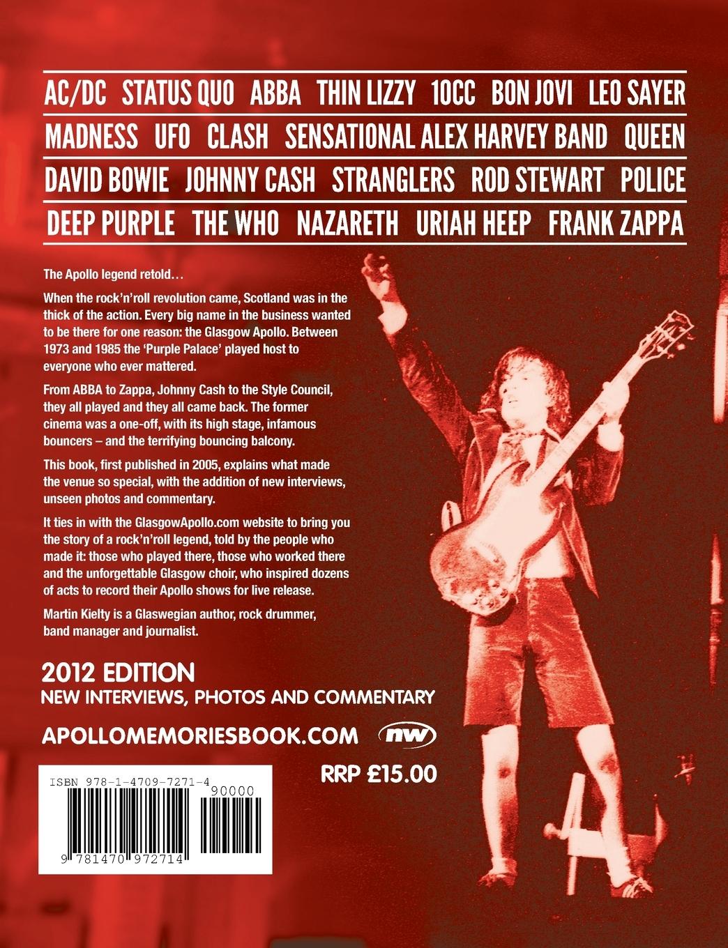 Rückseitencover Apollo Memories