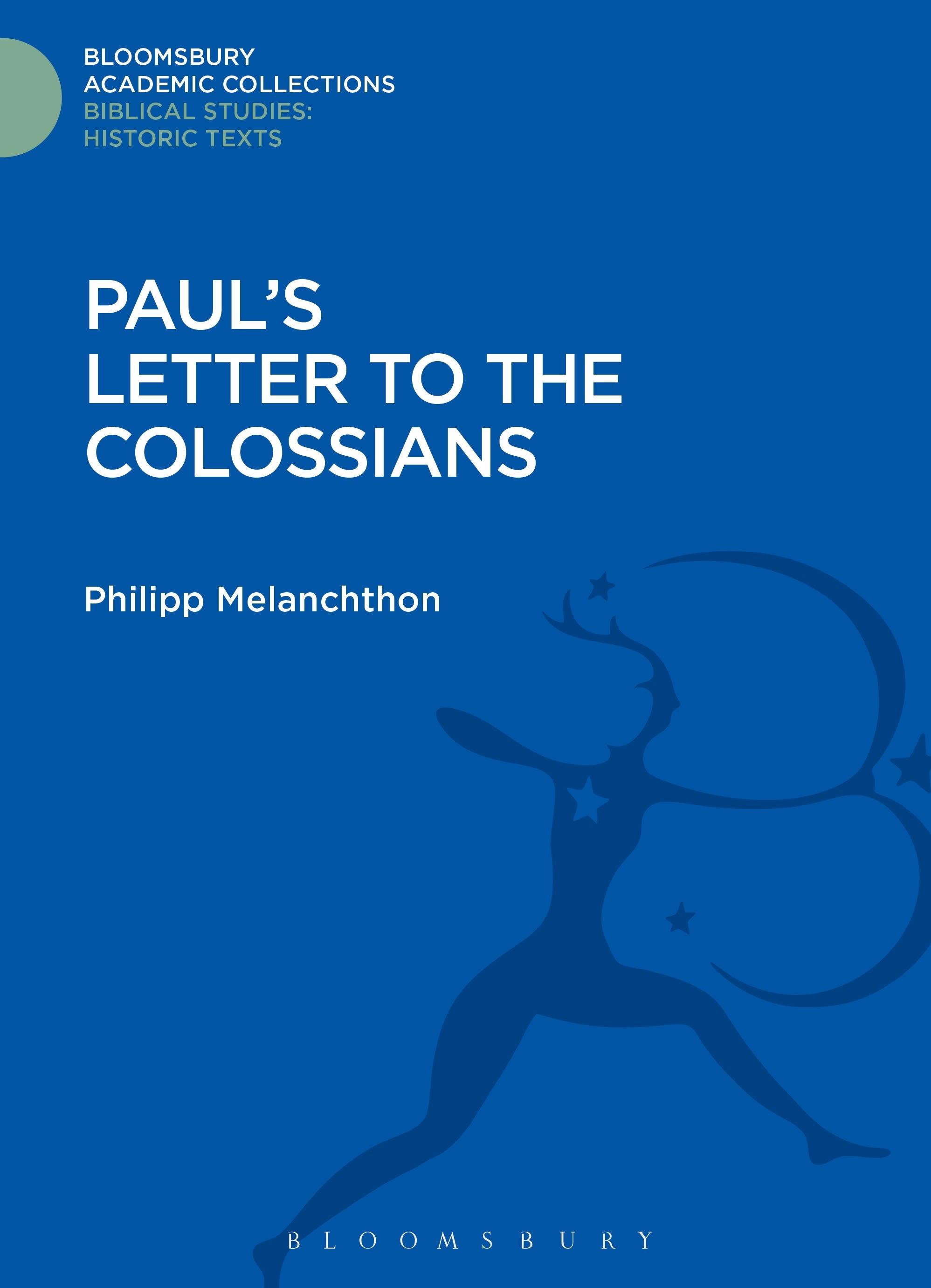 Vorderes Coverbild Paul's Letter to the Colossians