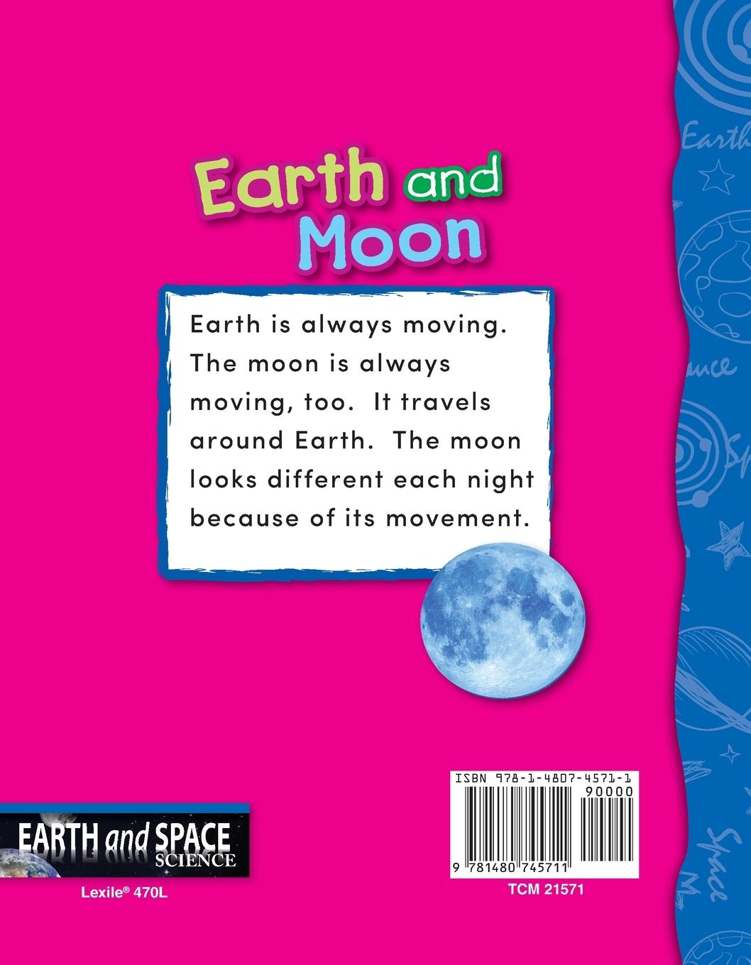 Rückseitencover Earth and Moon