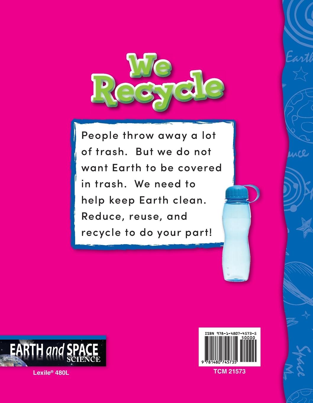 Rückseitencover We Recycle
