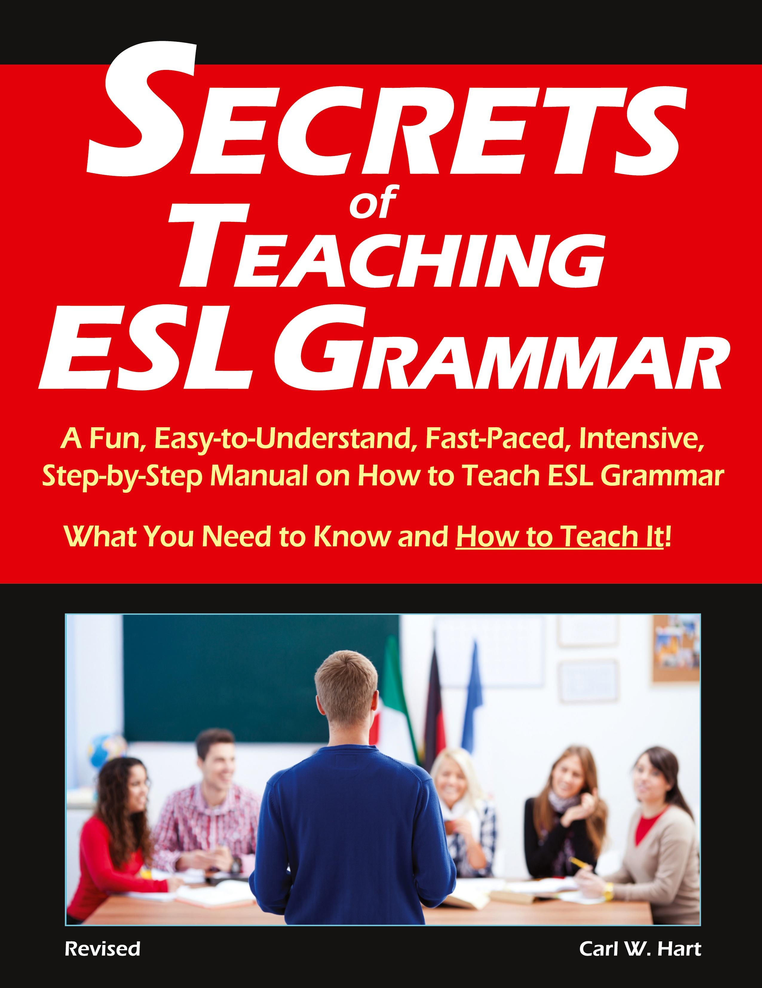 Vorderes Coverbild Secrets of Teaching ESL Grammar