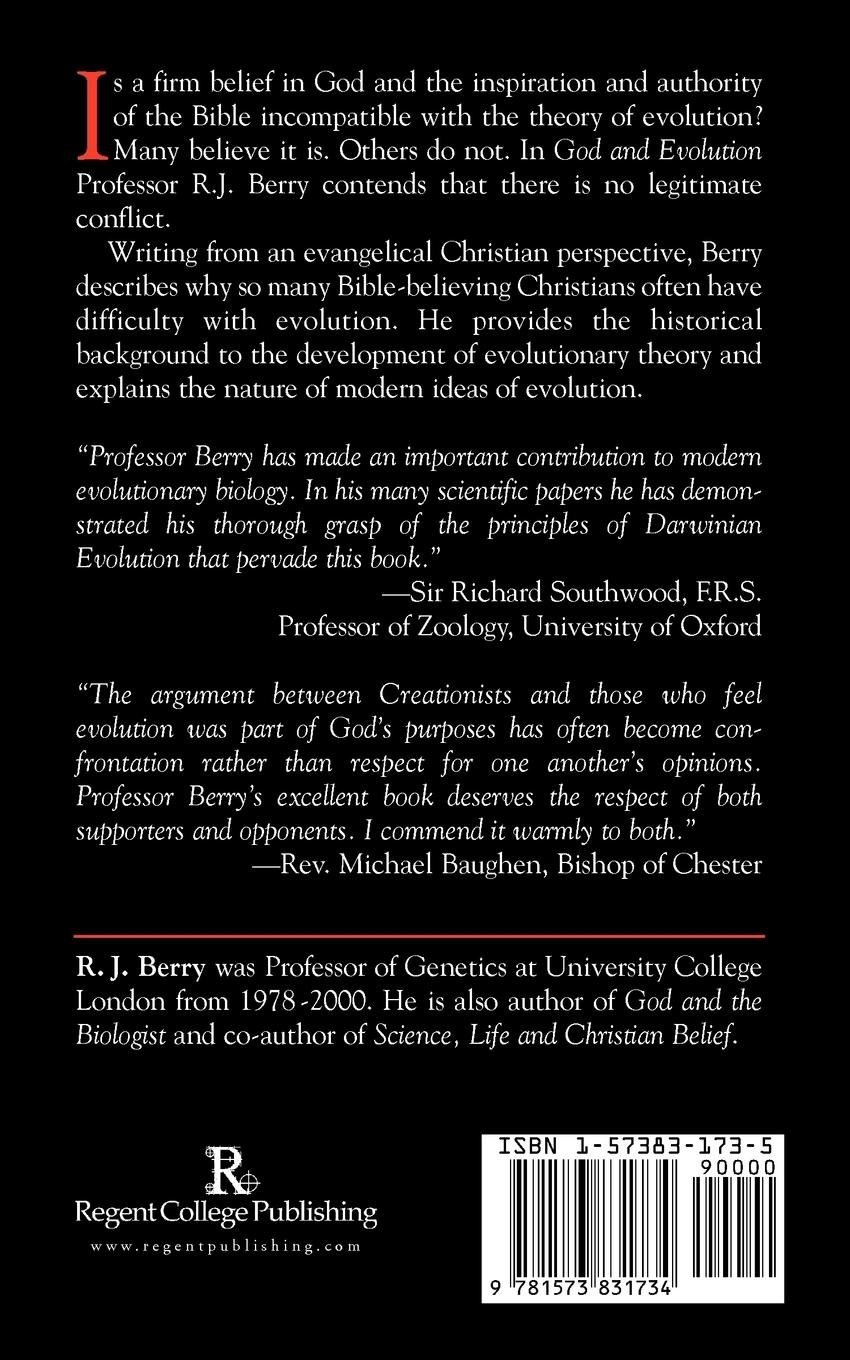 Rückseitencover God and Evolution