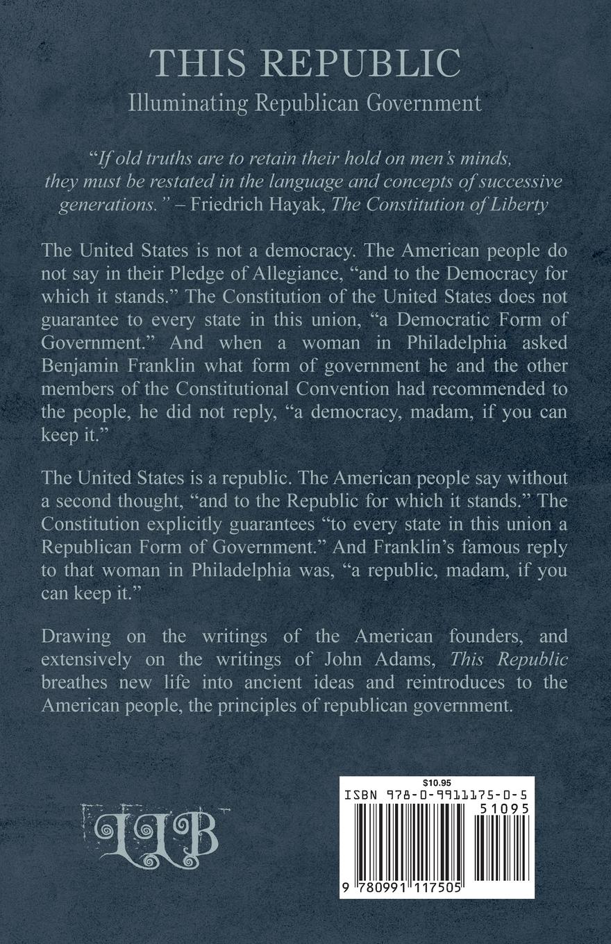 Rückseitencover This Republic