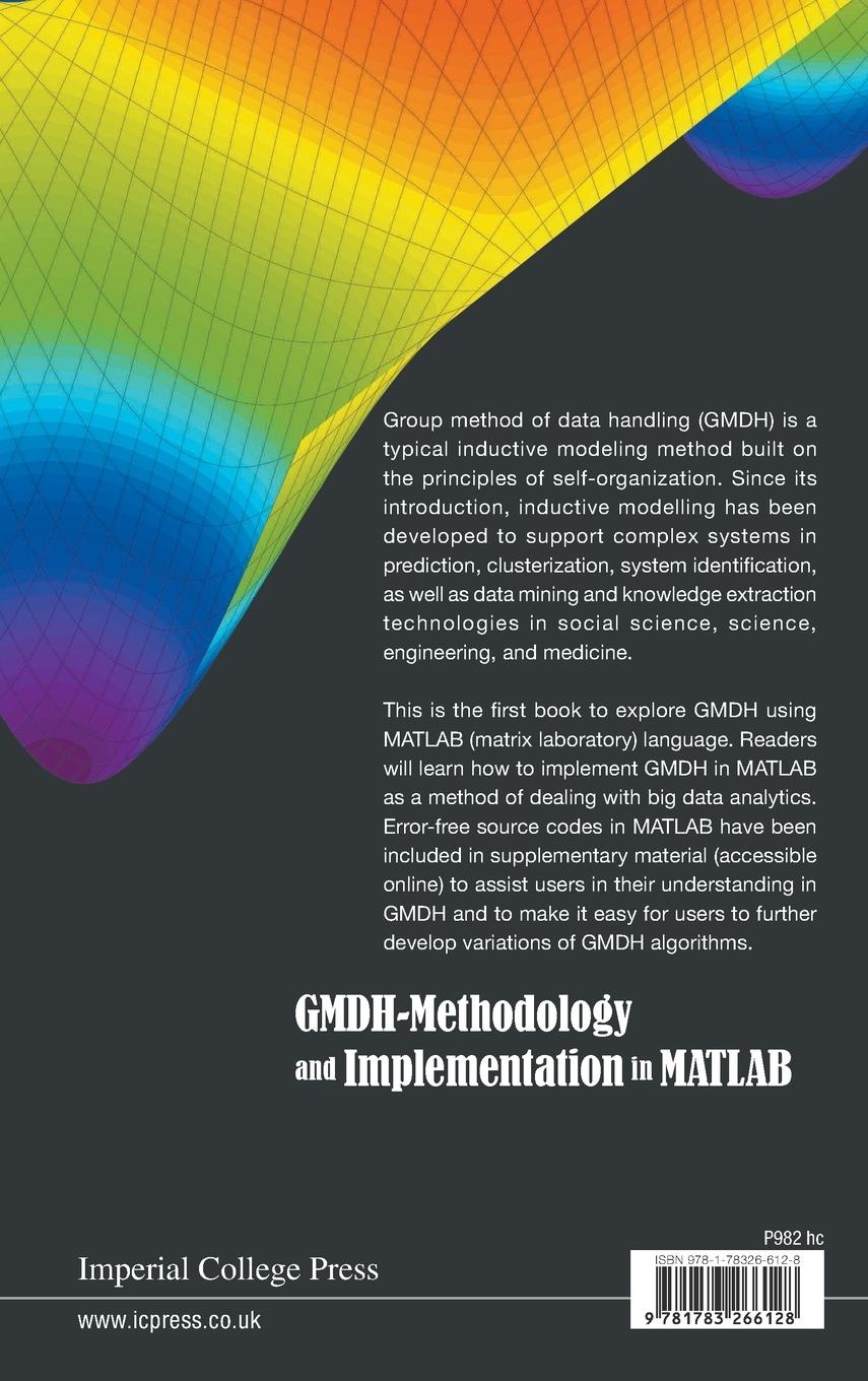 Rückseitencover GMDH-METHODOLOGY AND IMPLEMENTATION IN MATLAB